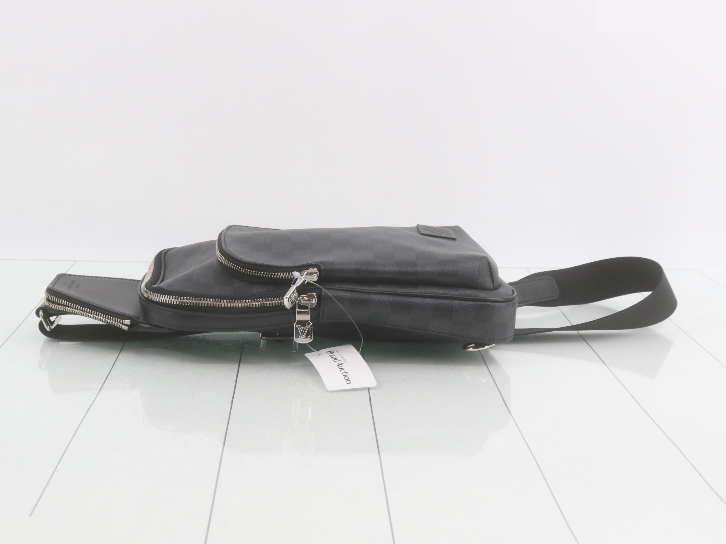 Unused Damier Graphite Avenue Sling Bag N45302 IC — view 4
