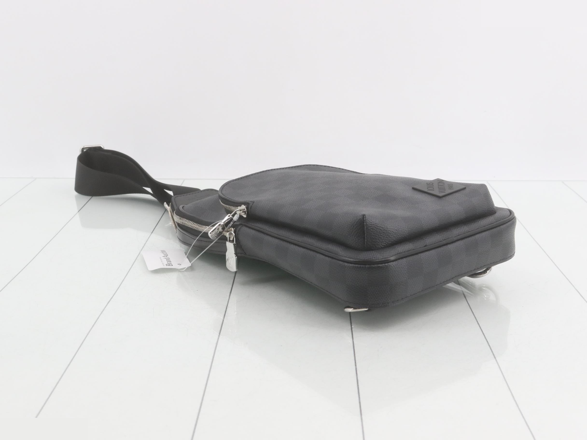 Unused Damier Graphite Avenue Sling Bag N45302 IC — view 5