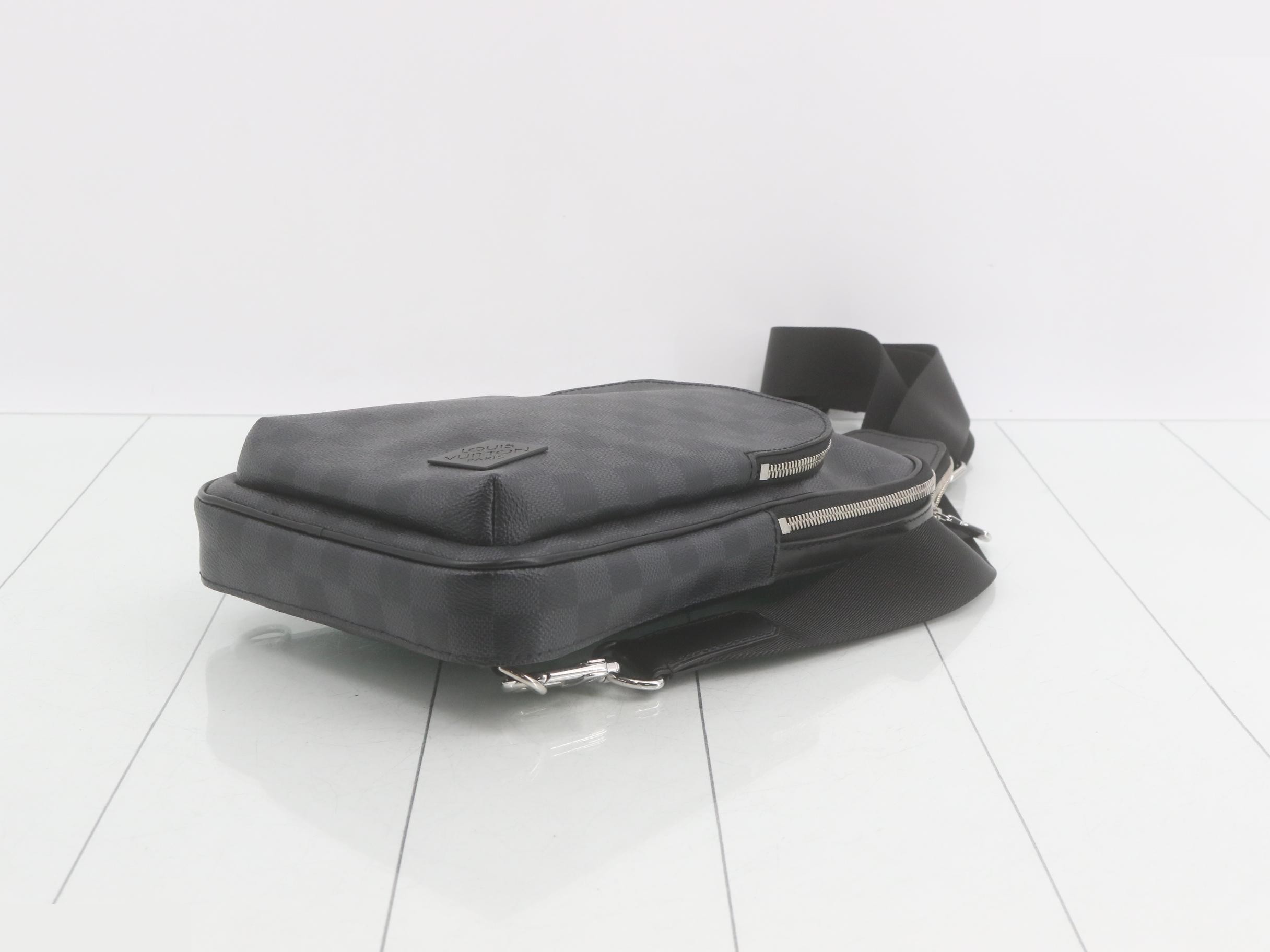 Unused Damier Graphite Avenue Sling Bag N45302 IC — view 6