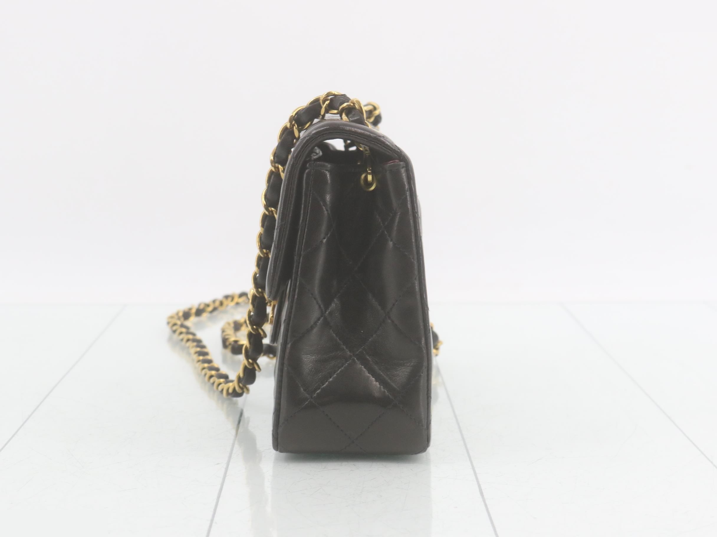 Mini Matelassé Lambskin Chain Shoulder Bag, Series 2 — view 3