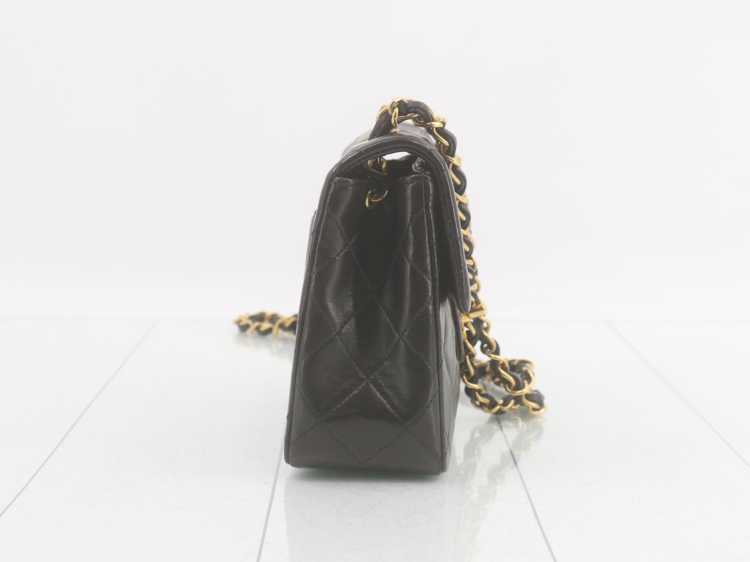 Mini Matelassé Lambskin Chain Shoulder Bag, Series 2 — view 4