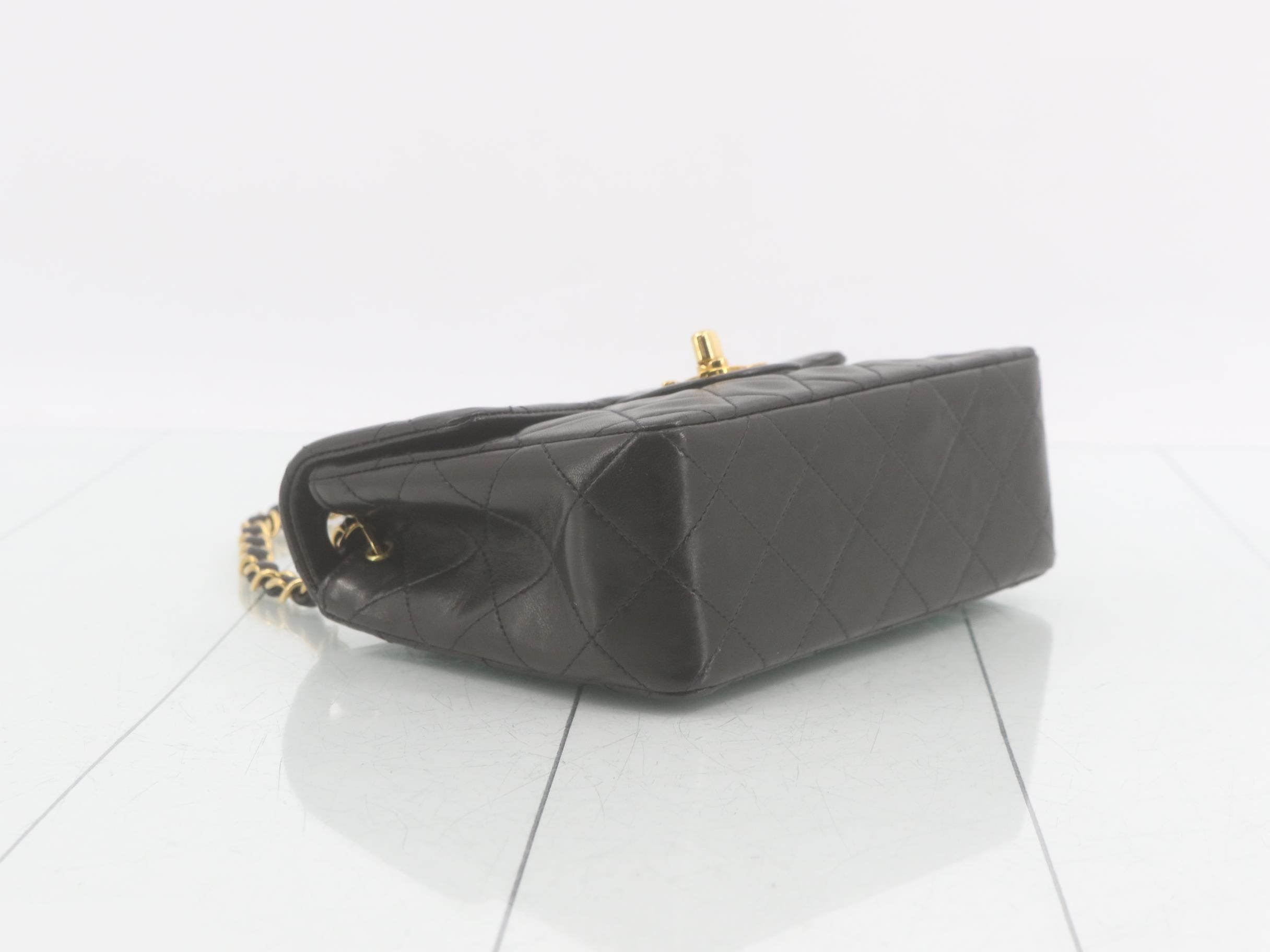 Mini Matelassé Lambskin Chain Shoulder Bag, Series 2 — view 5