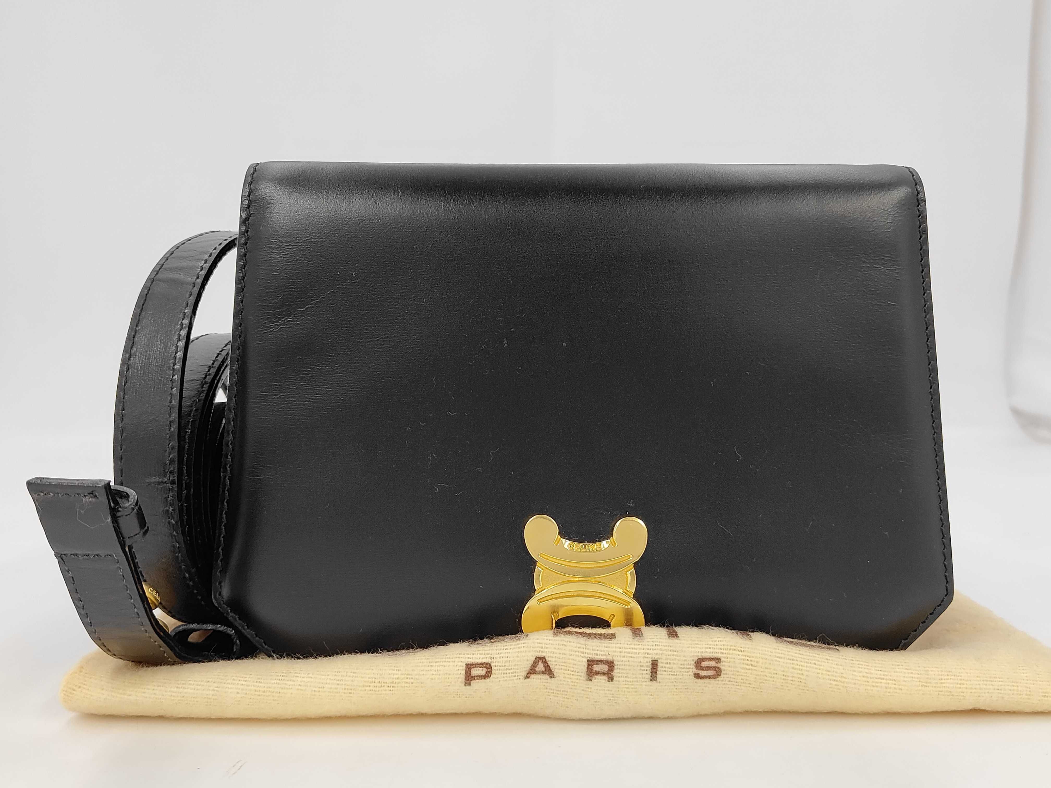 Triomphe Shoulder Bag Leather Shoulder Bag