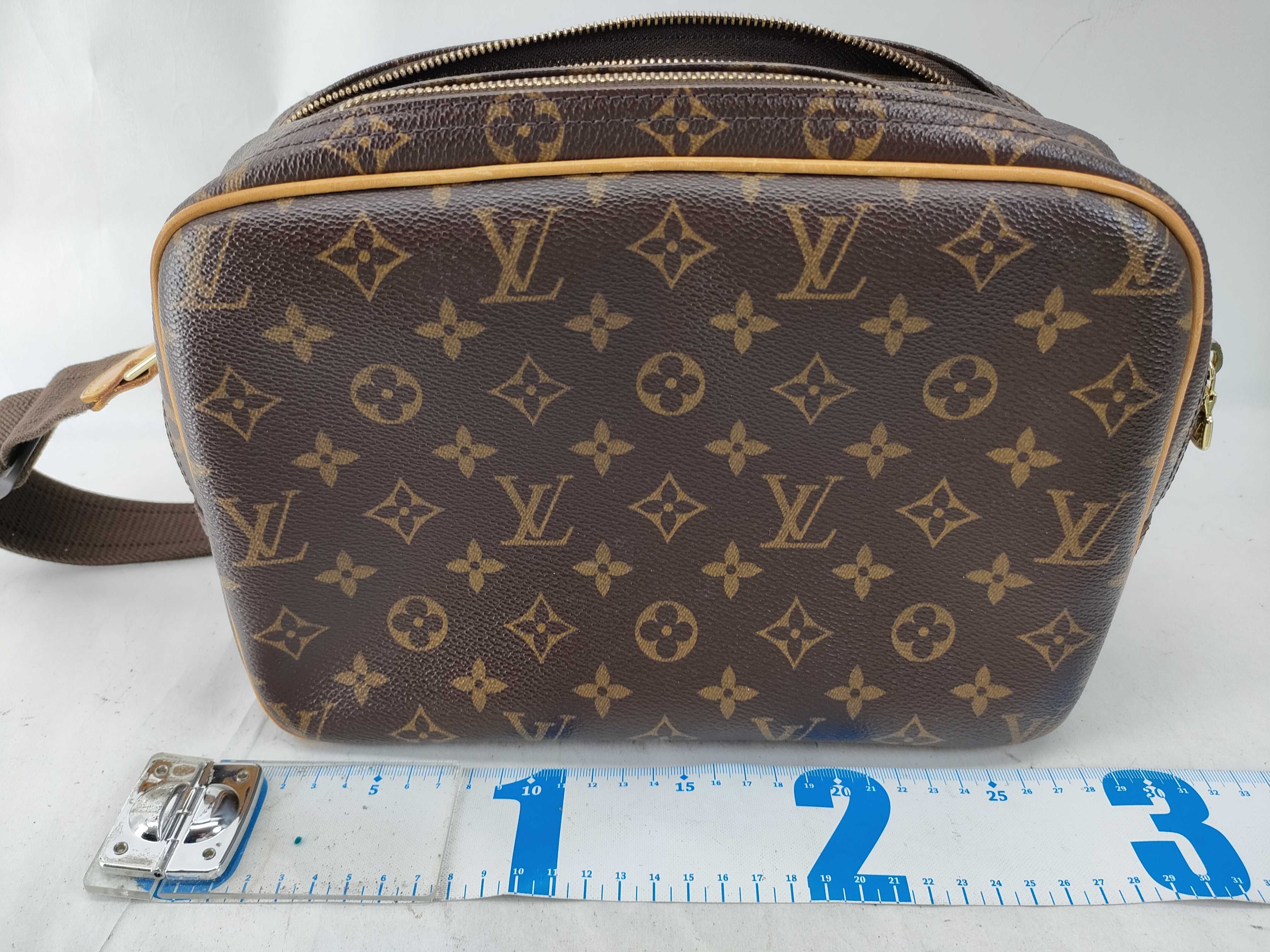 Monogram Reporter PM M45254 SP0053 Brown Shoulder Bag — view 2