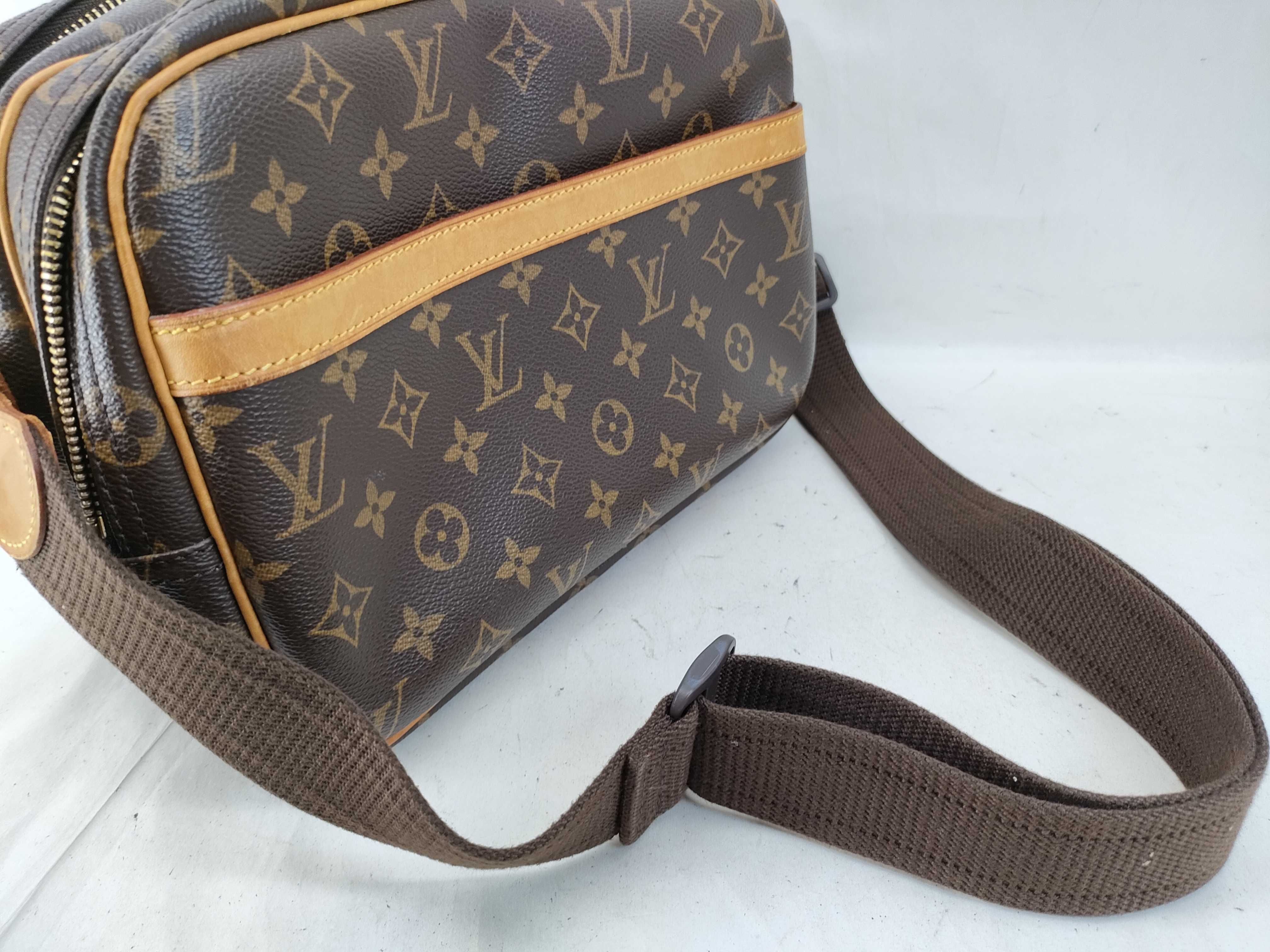 Monogram Reporter PM M45254 SP0053 Brown Shoulder Bag — view 3