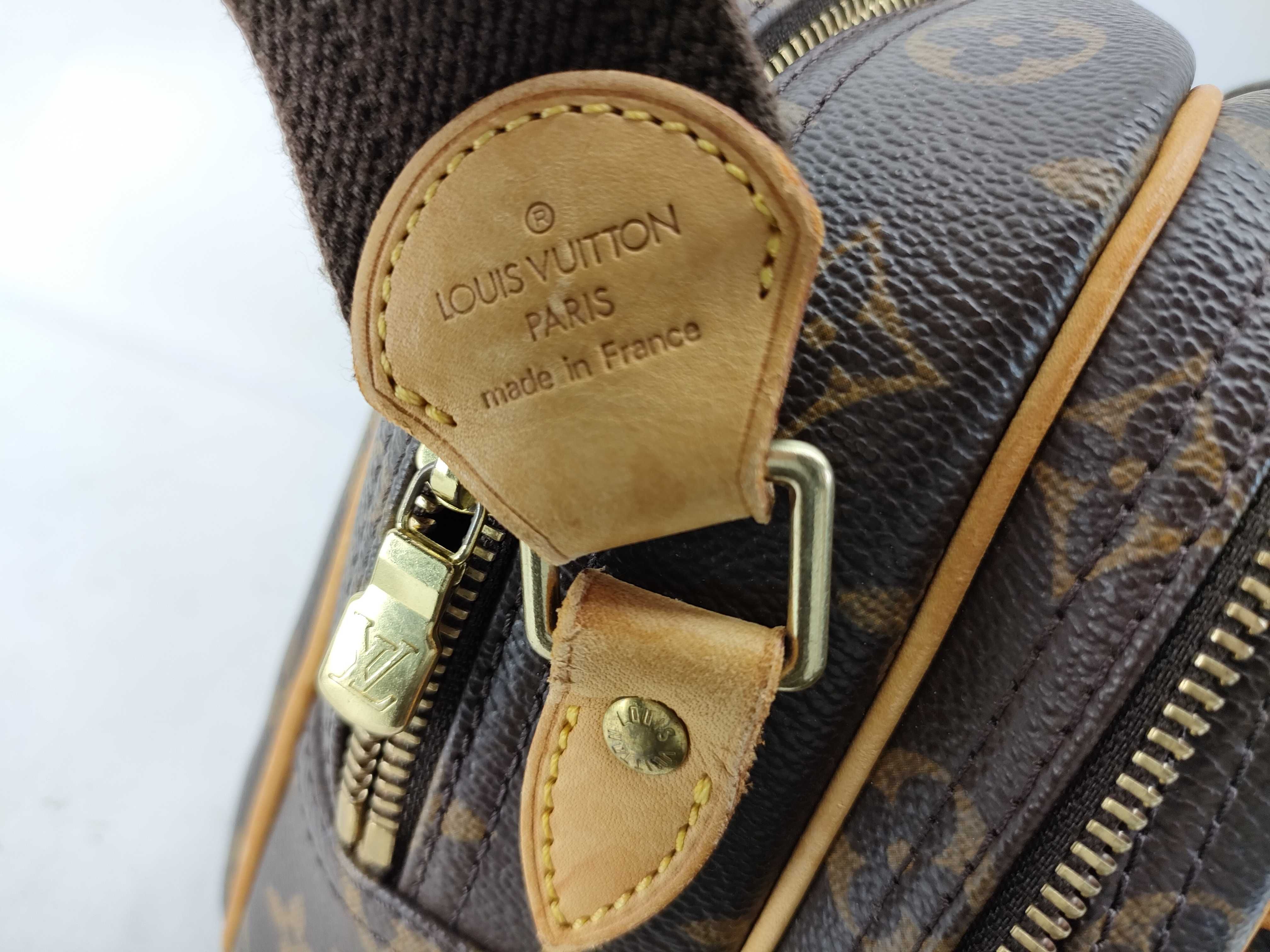 Monogram Reporter PM M45254 SP0053 Brown Shoulder Bag — view 4