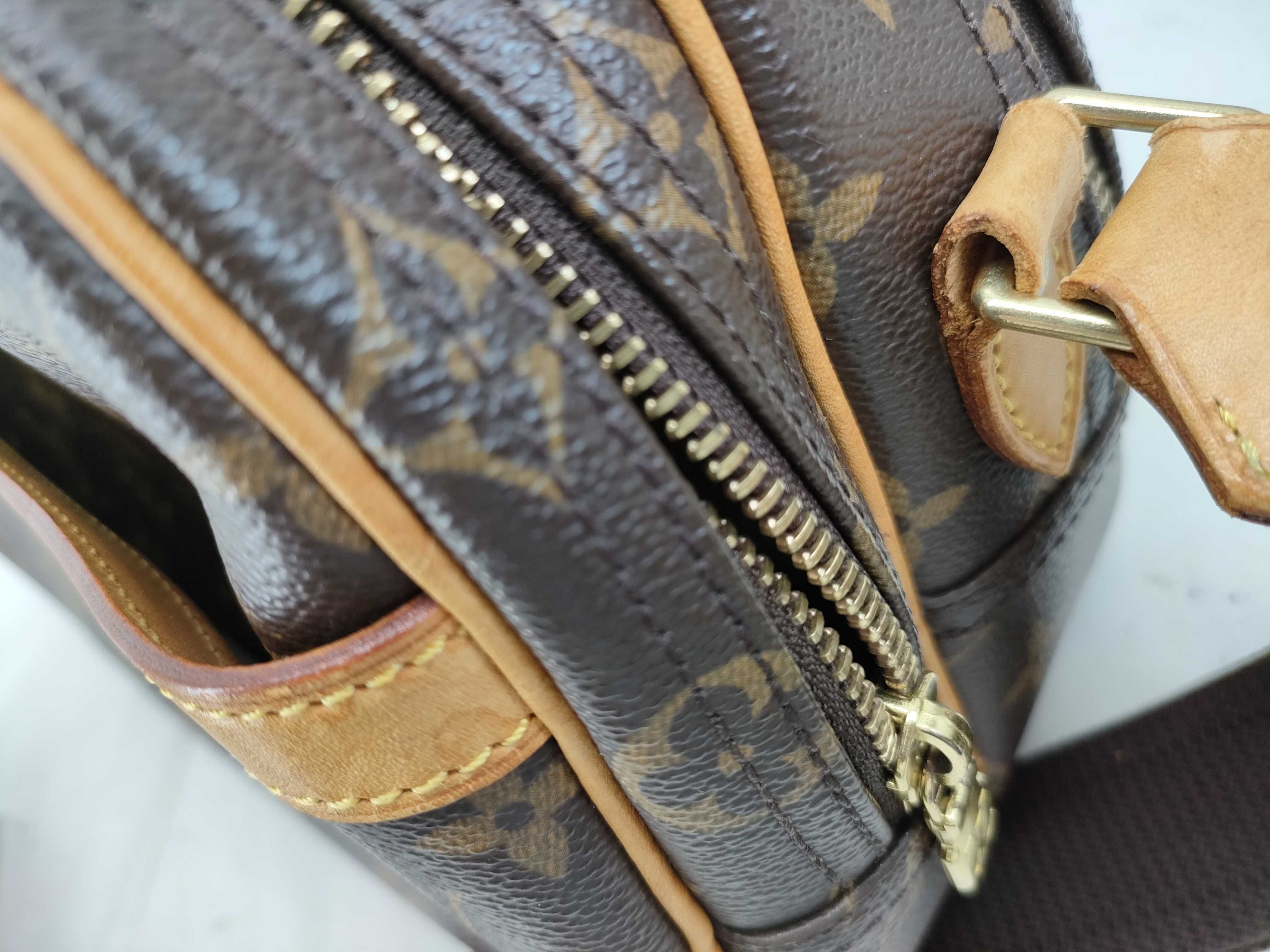 Monogram Reporter PM M45254 SP0053 Brown Shoulder Bag — view 6