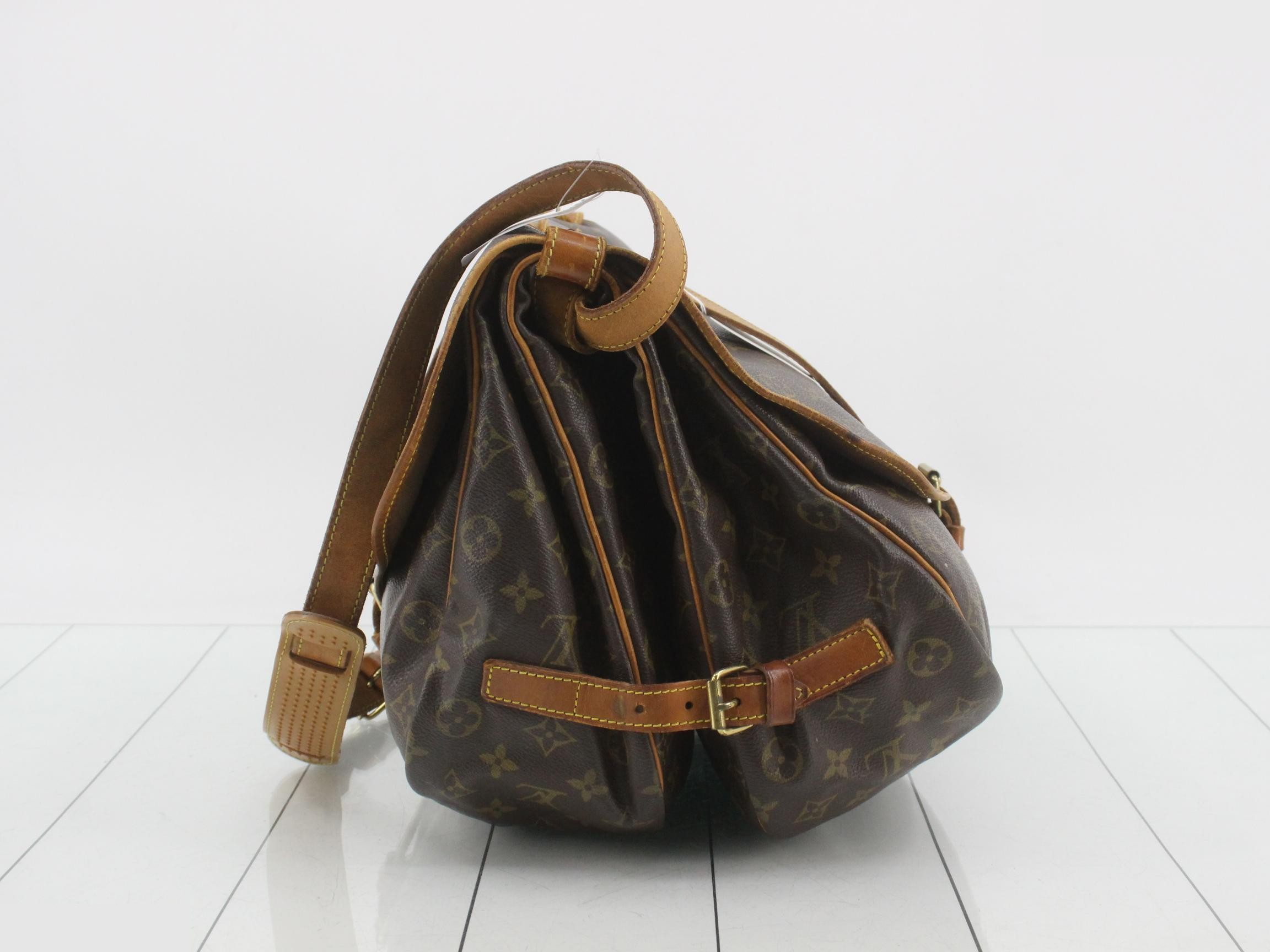Monogram Saumur 35 Shoulder Bag — view 3