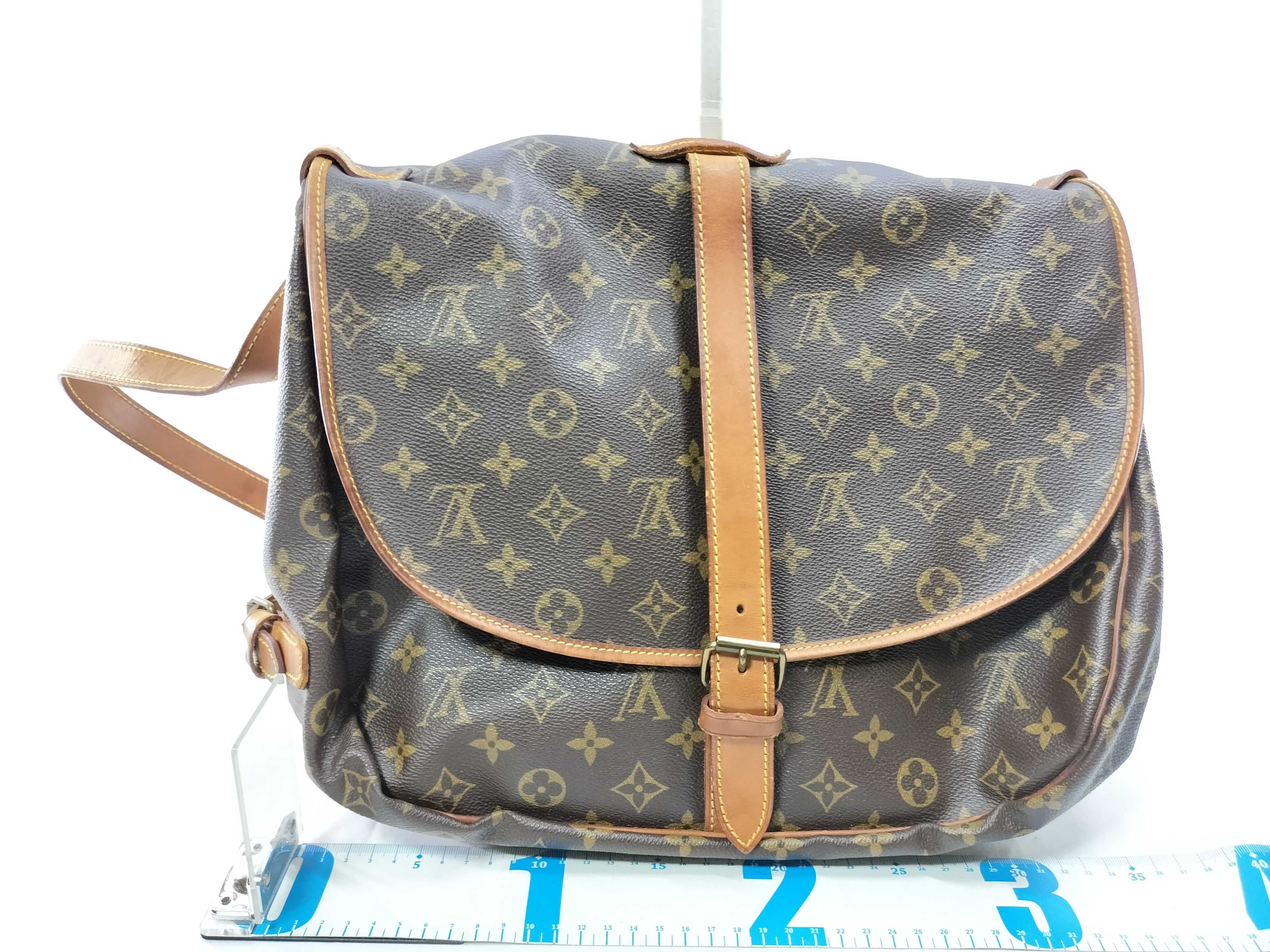 Monogram Saumur 35 Shoulder Bag — view 2