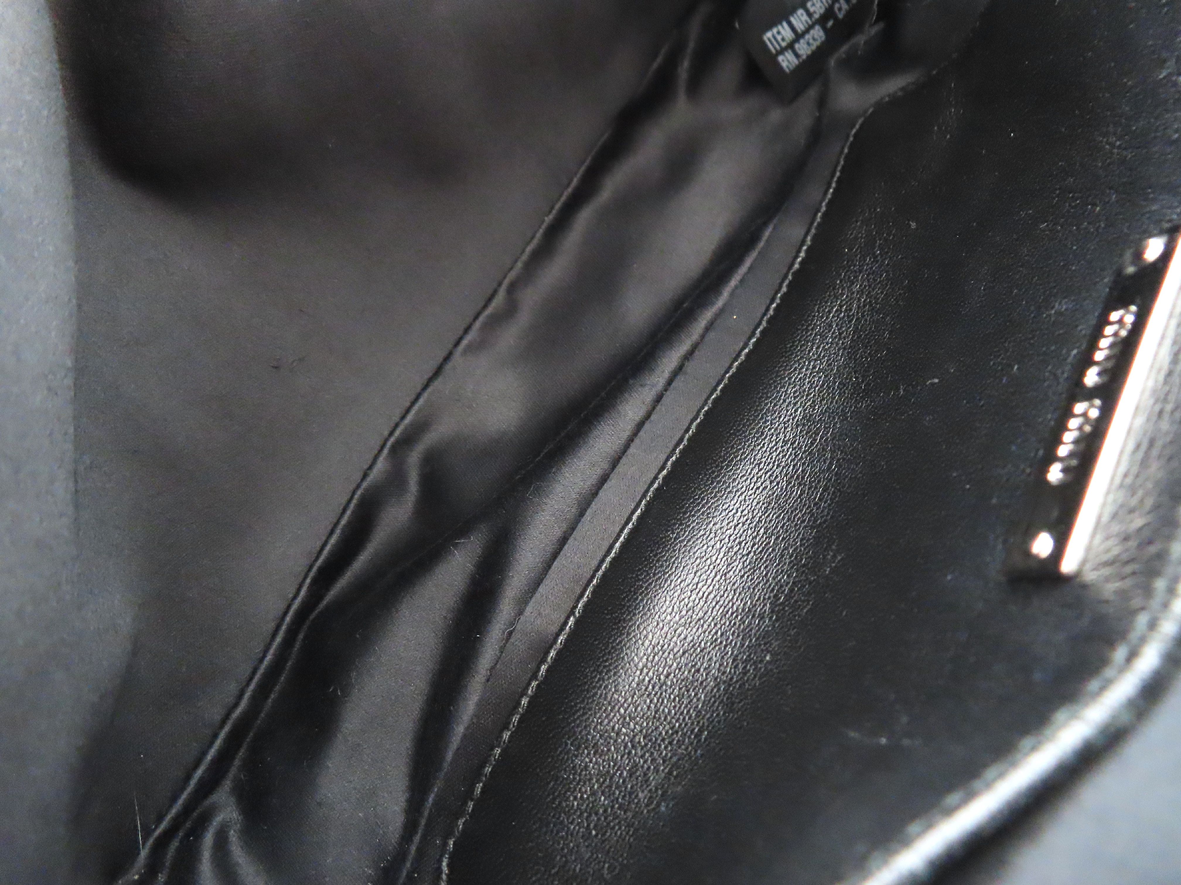 shoulder bag, sequined, fur, black shoulder bag — view 10