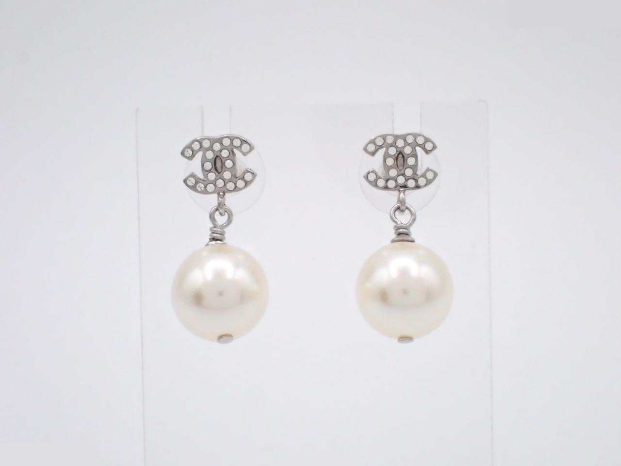 Earrings, Coco Mark, Pearl