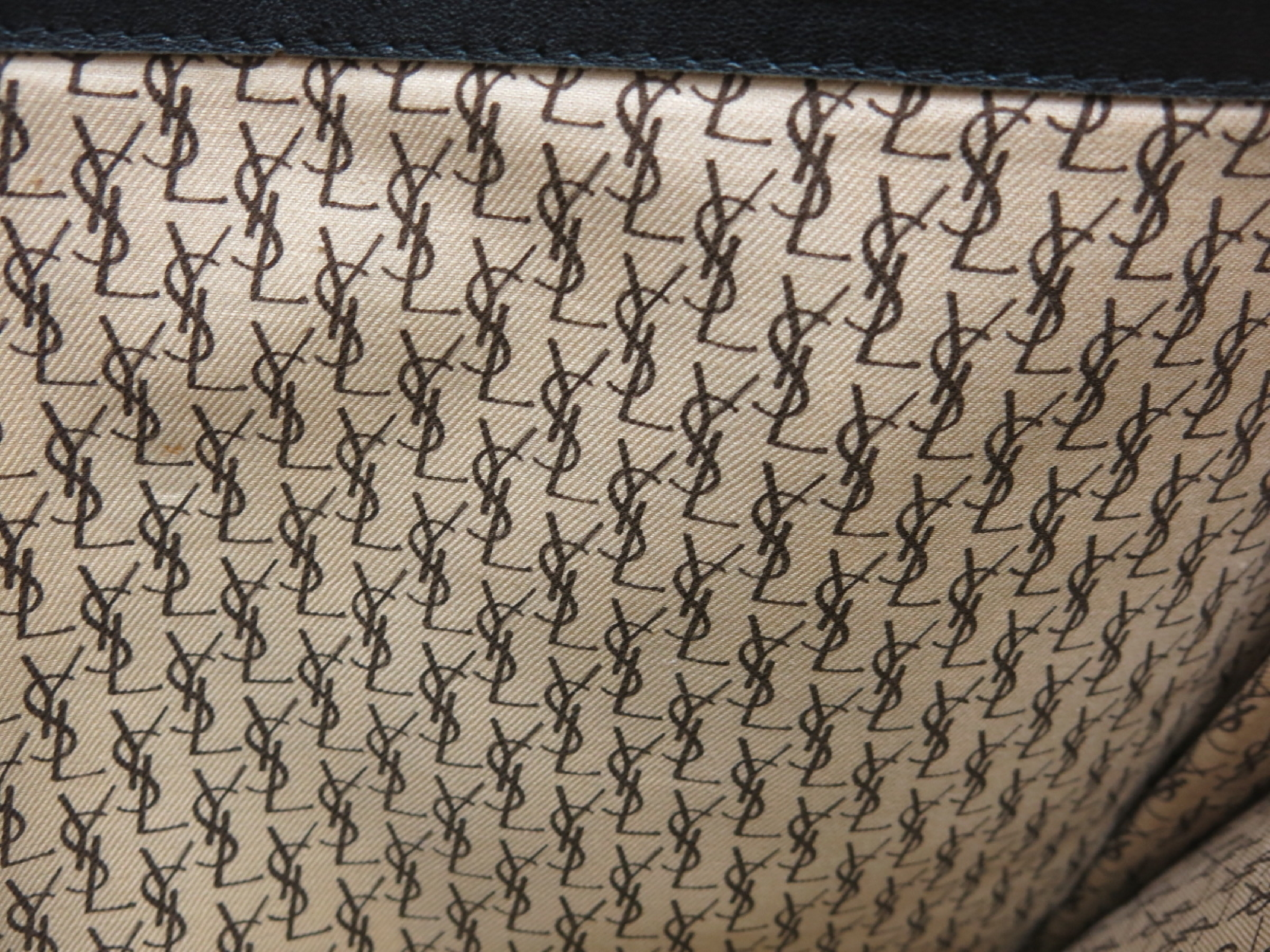 Leather Stitch Clutch Bag — view 7