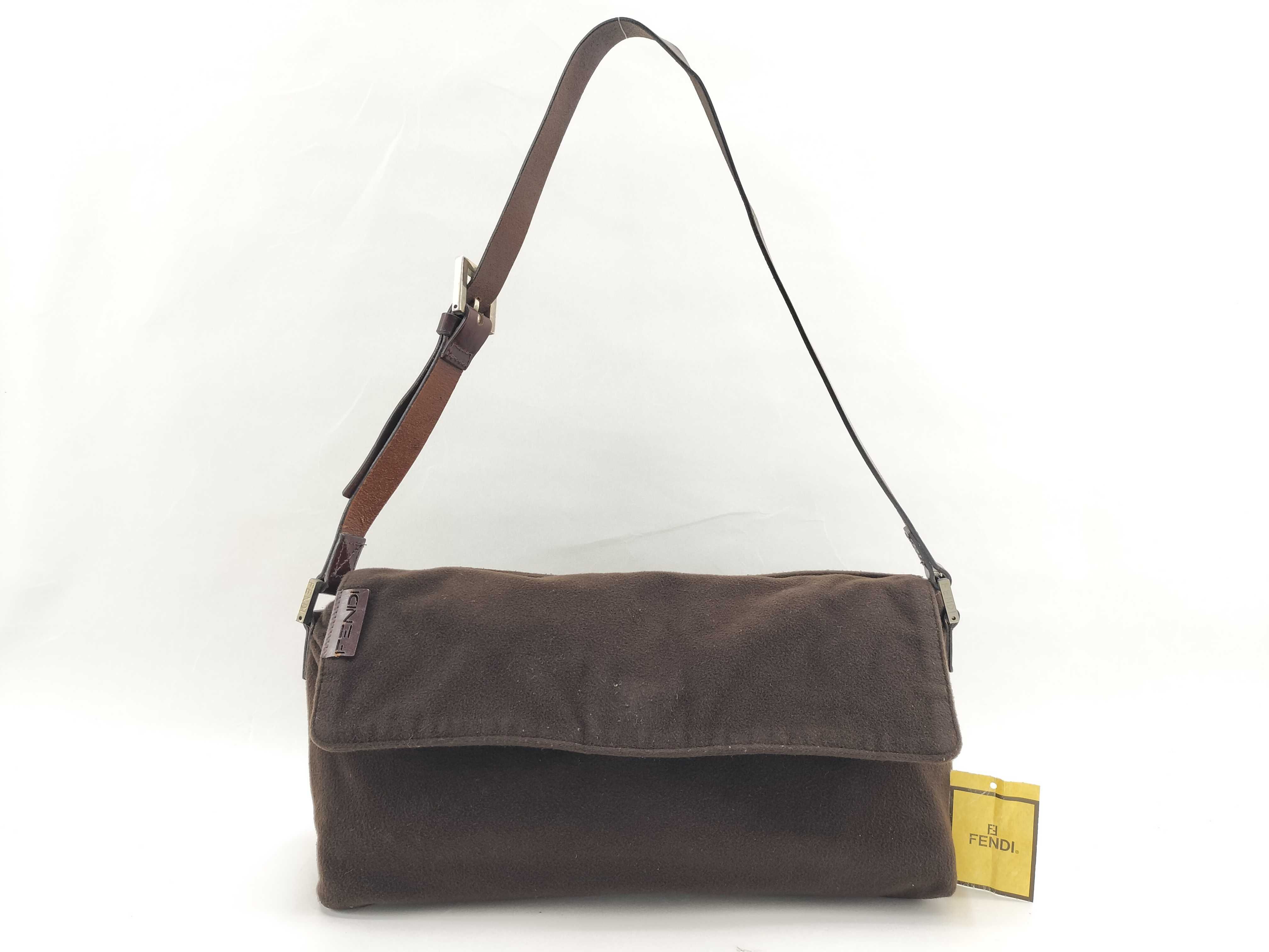 Suede Mamma Bucket Shoulder Bag