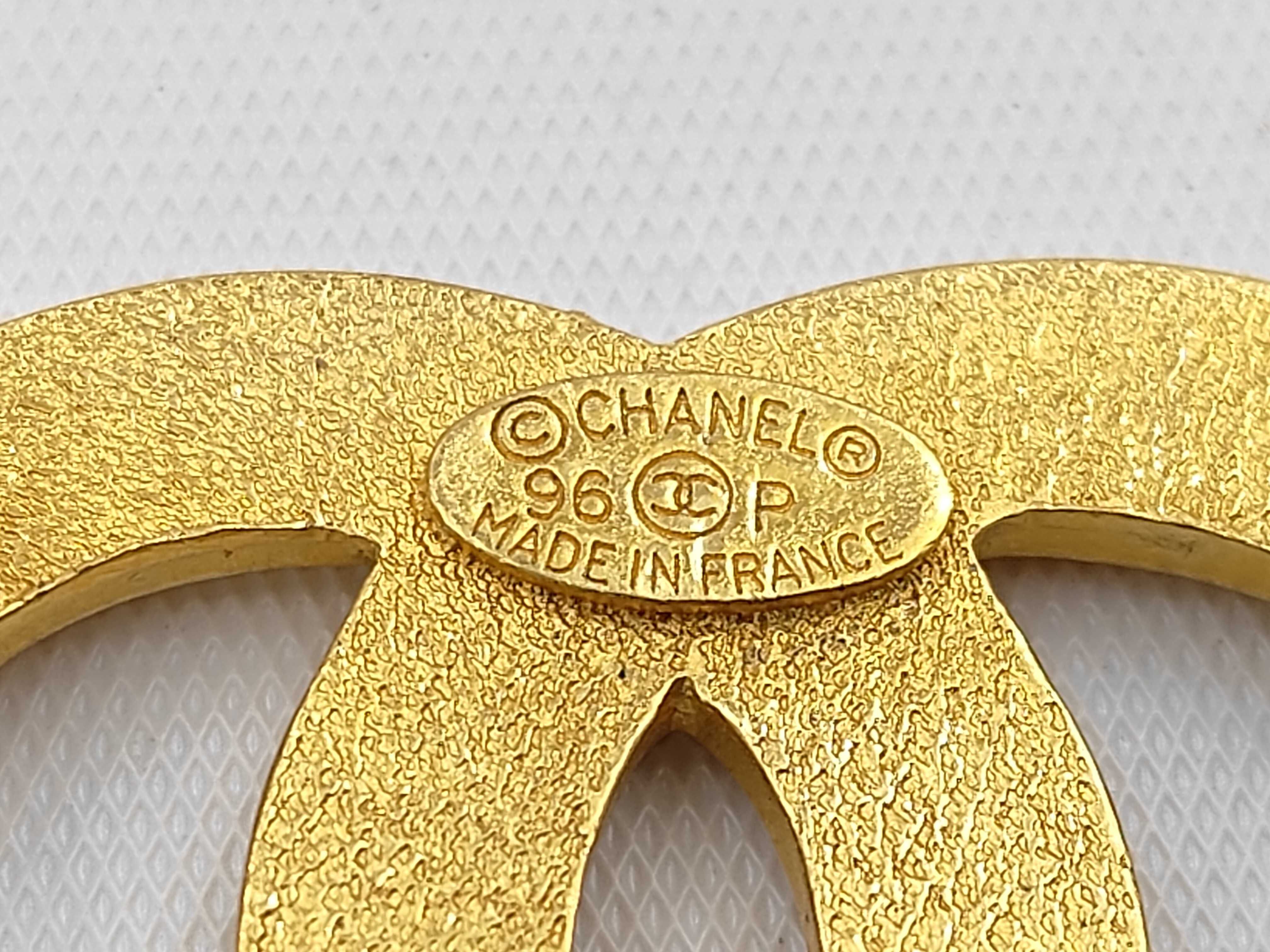 Brooch, Coco Mark Medal, GP Gold, 96P, Bag — view 4