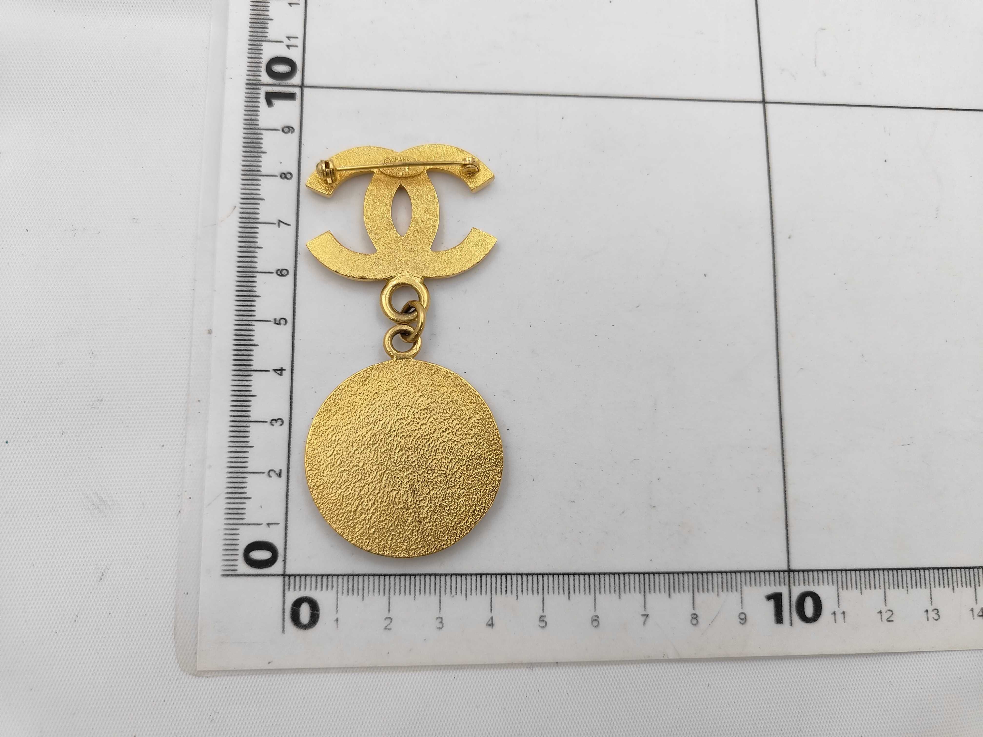 Brooch, Coco Mark Medal, GP Gold, 96P, Bag — view 5
