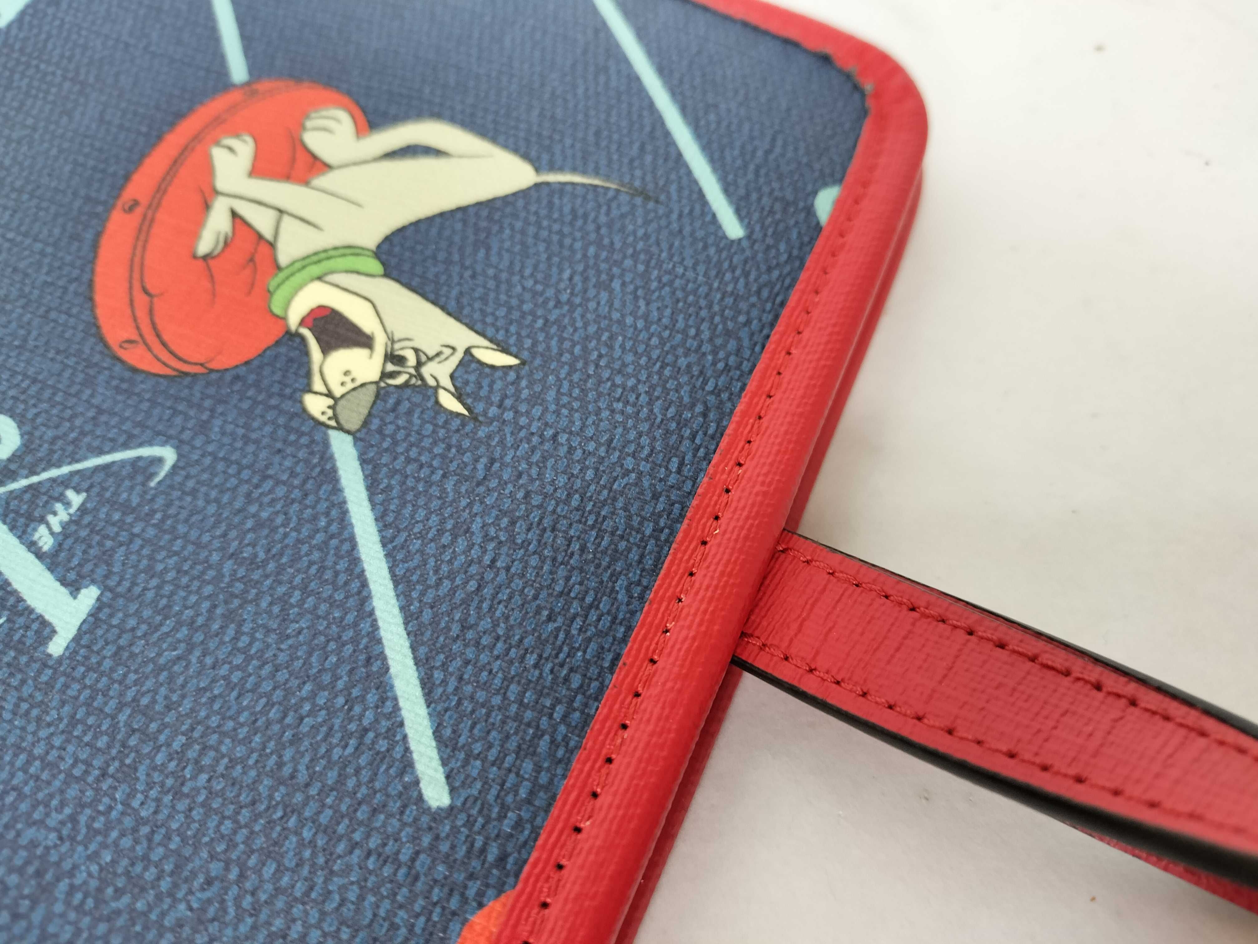 Jetson collaboration handbag, navy and red. — view 5