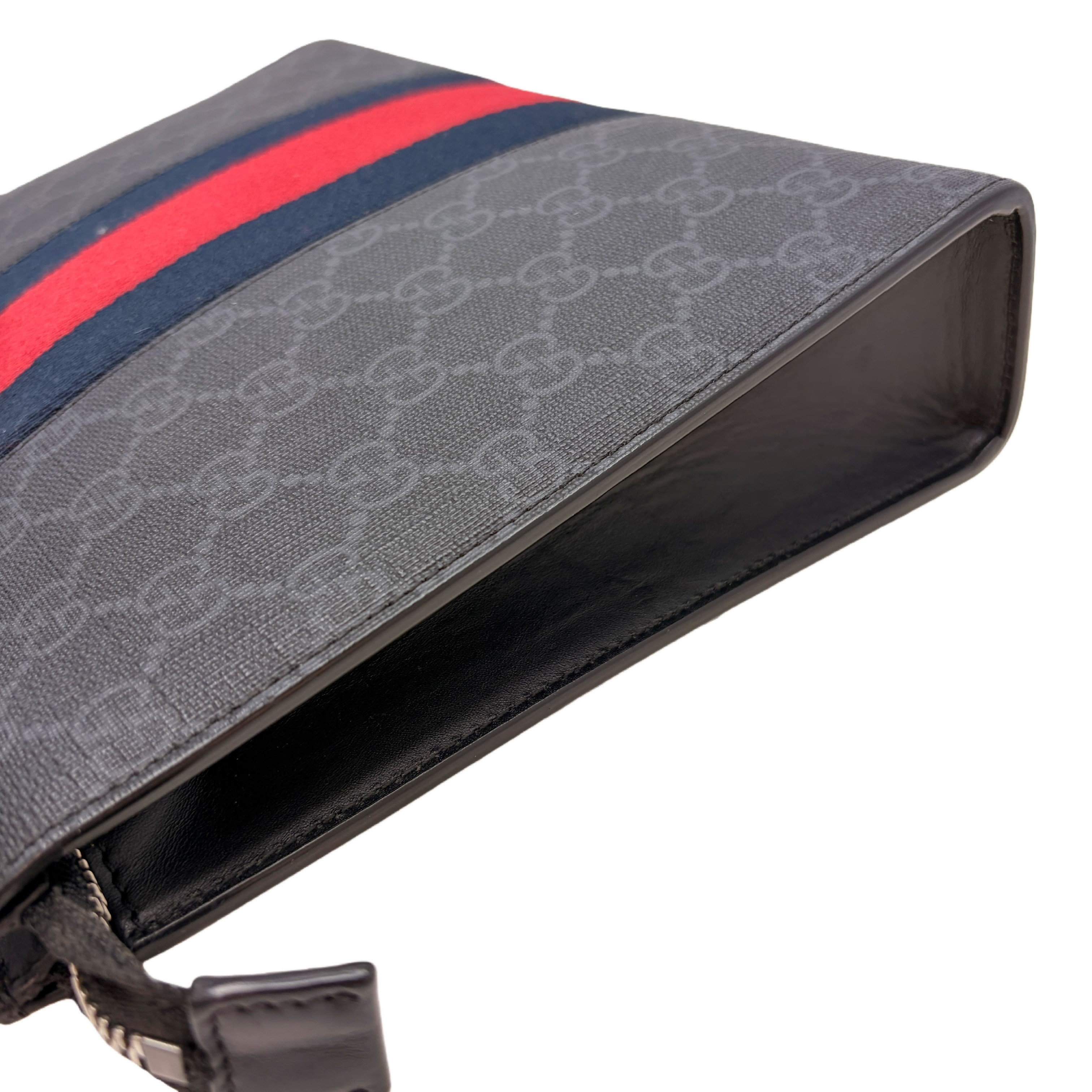 GG Supreme Webbing Line Clutch Bag — view 5