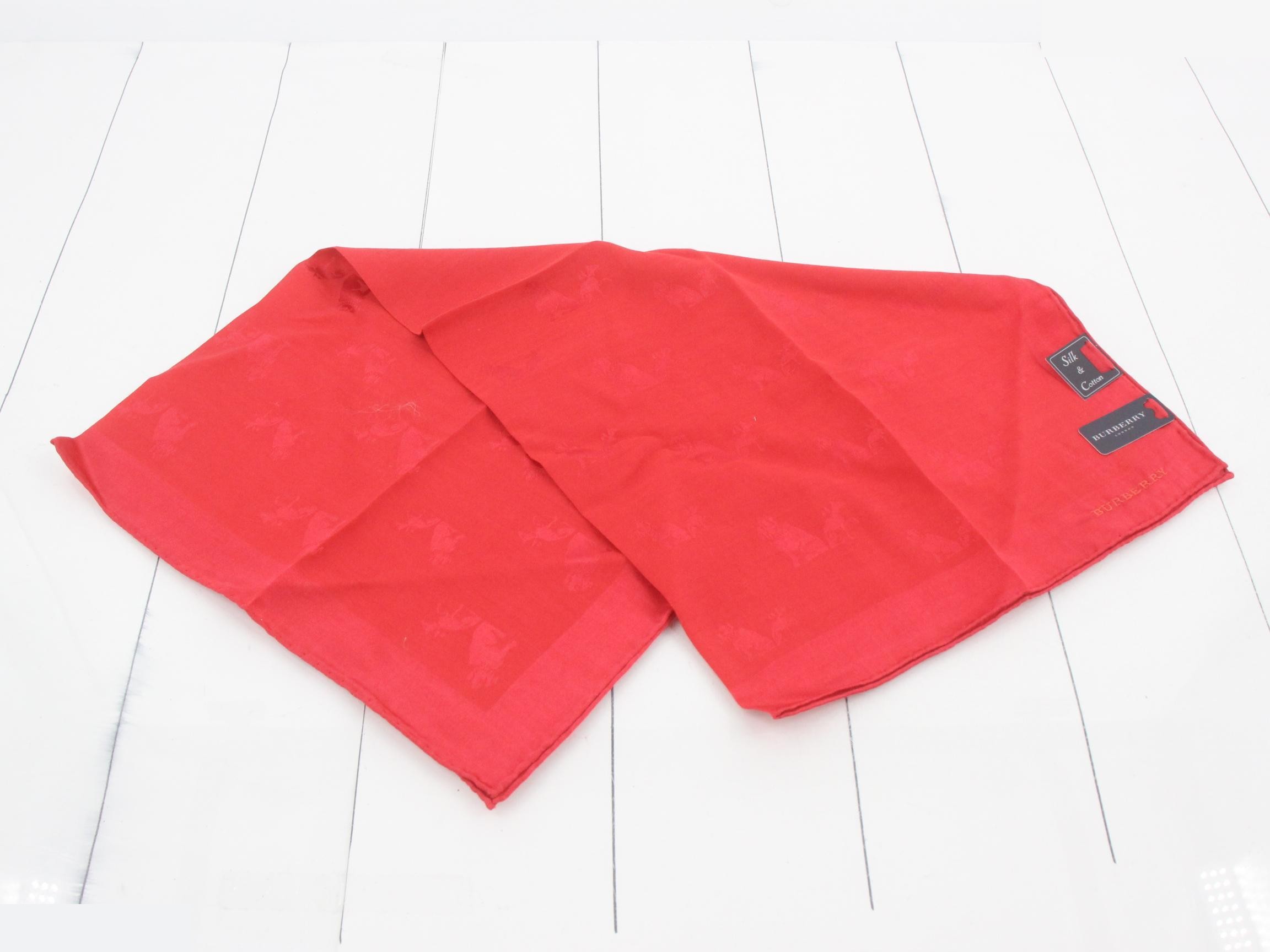 Red scarf — view 2