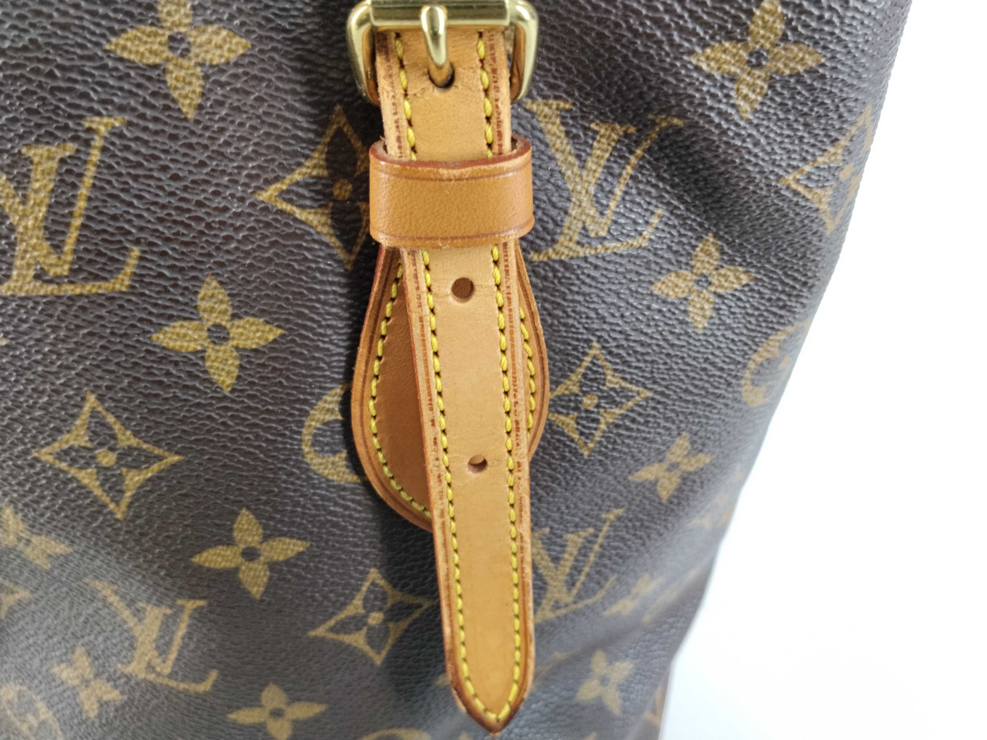 Monogram Bag Petite Bucket No Pouch Cracks on Handles Tote Bag — view 14