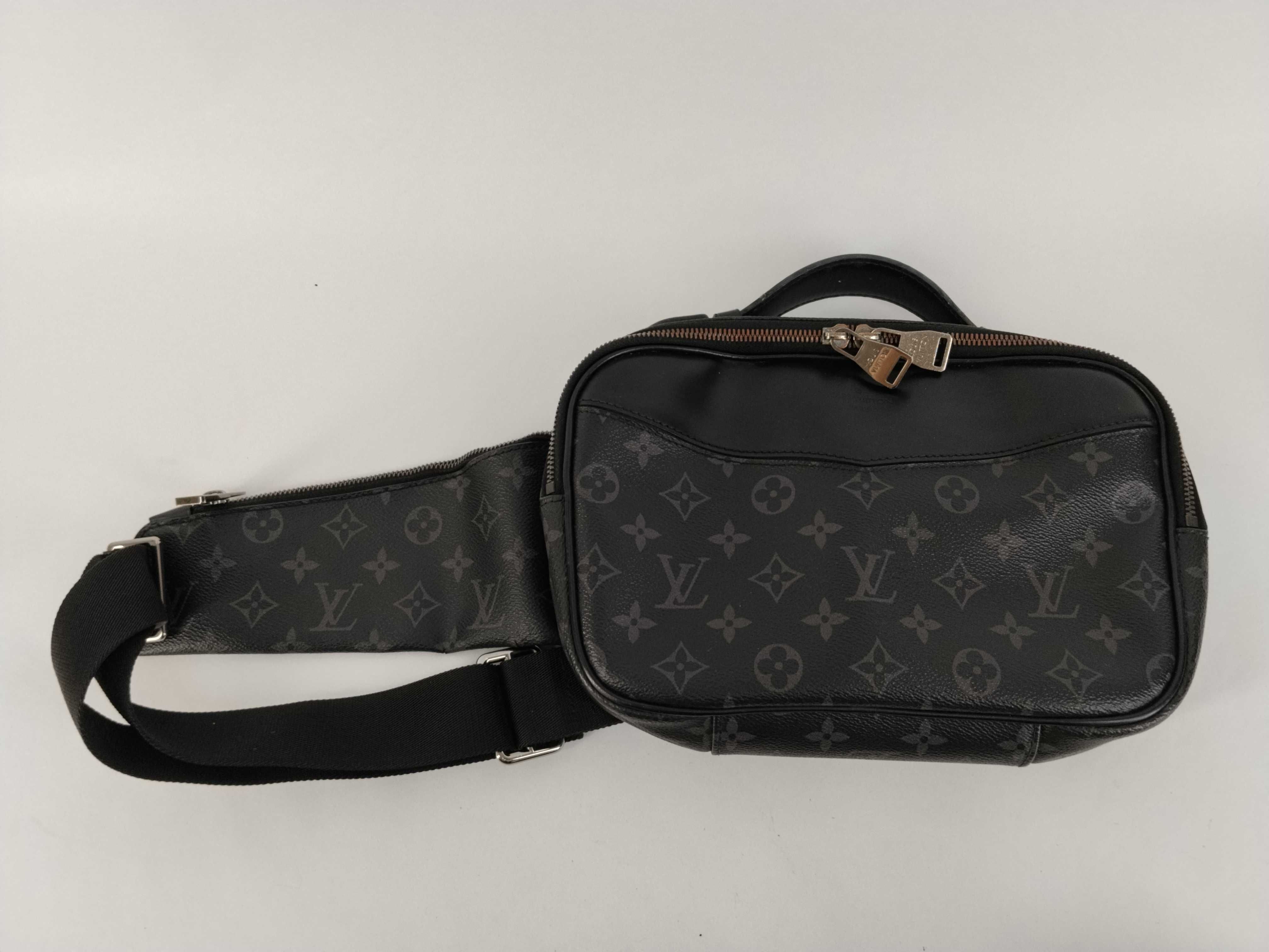 Monogram Empreinte Louis Vuitton Monogram Eclipse Bum Bag M42906 Shoulder Bag