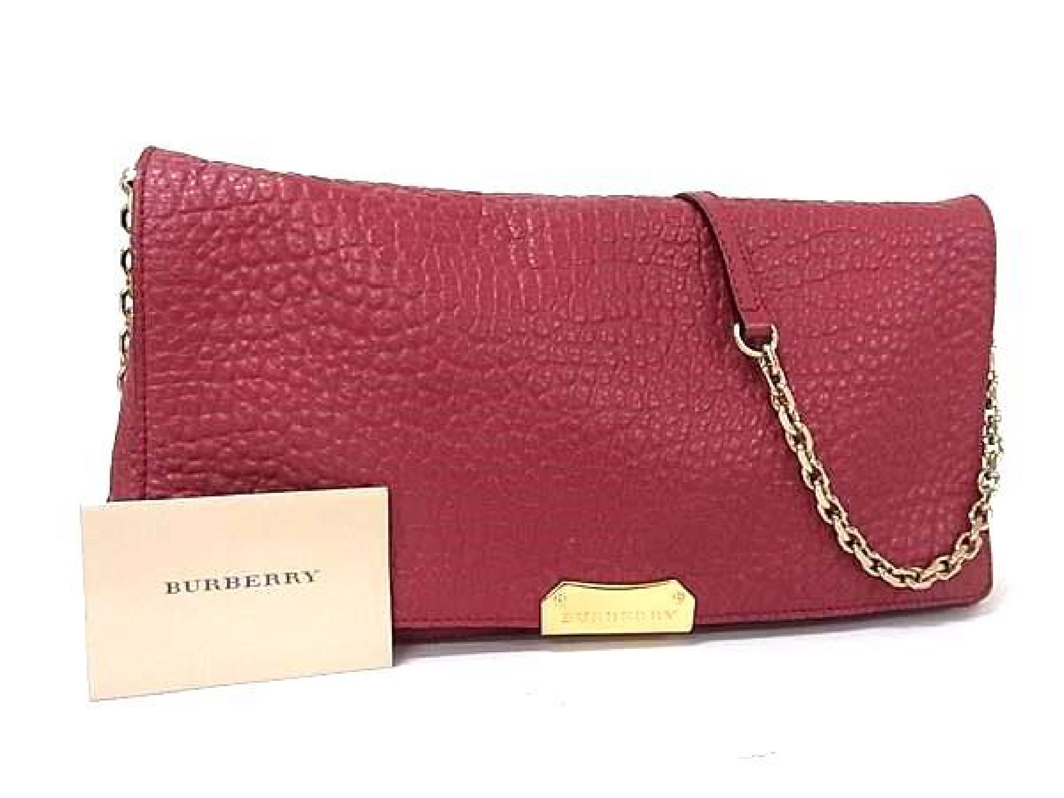 Leather Crossbody Shoulder Bag for Women, Red (FY5286)
