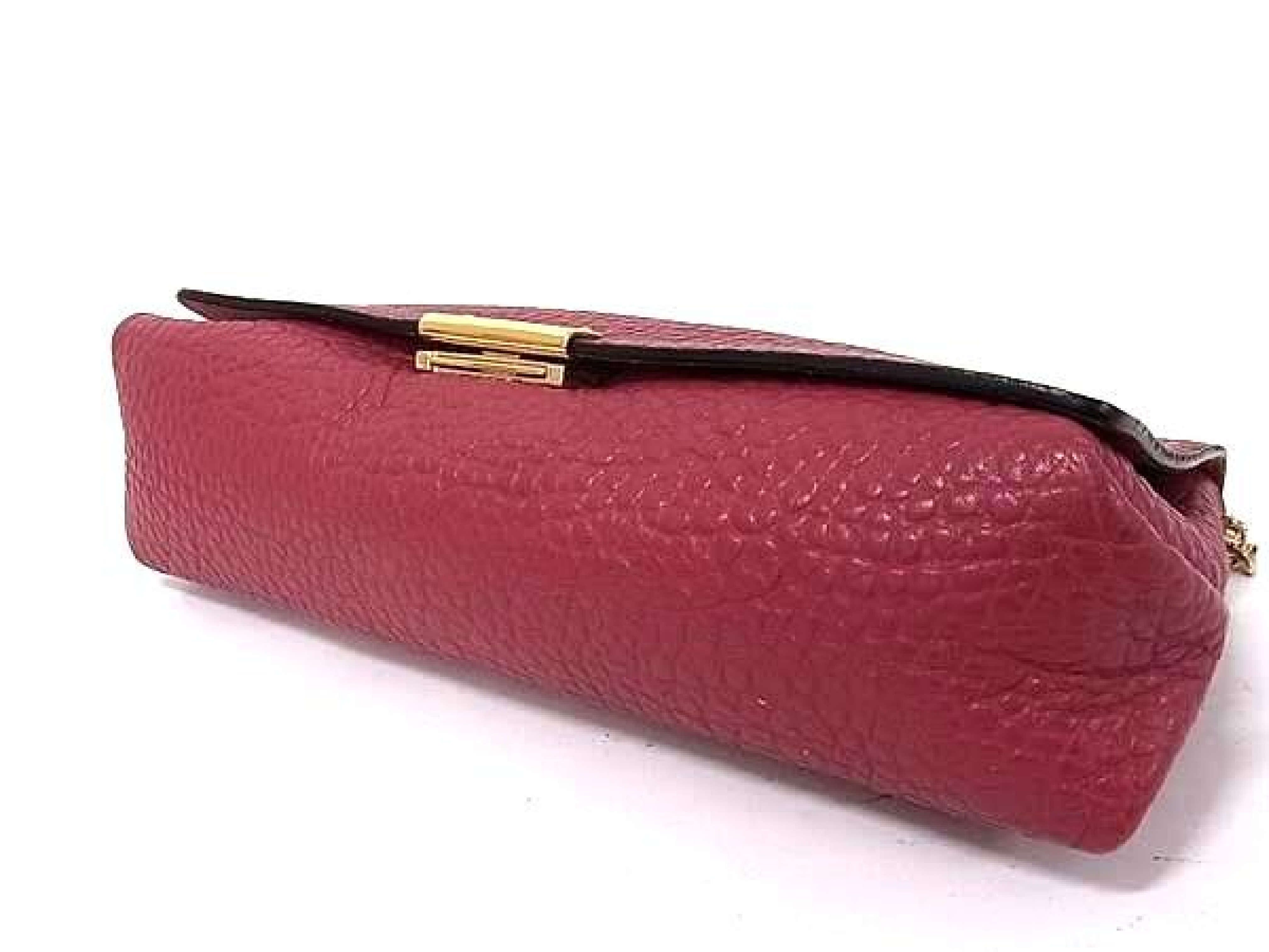Leather Crossbody Shoulder Bag for Women, Red (FY5286) — view 4