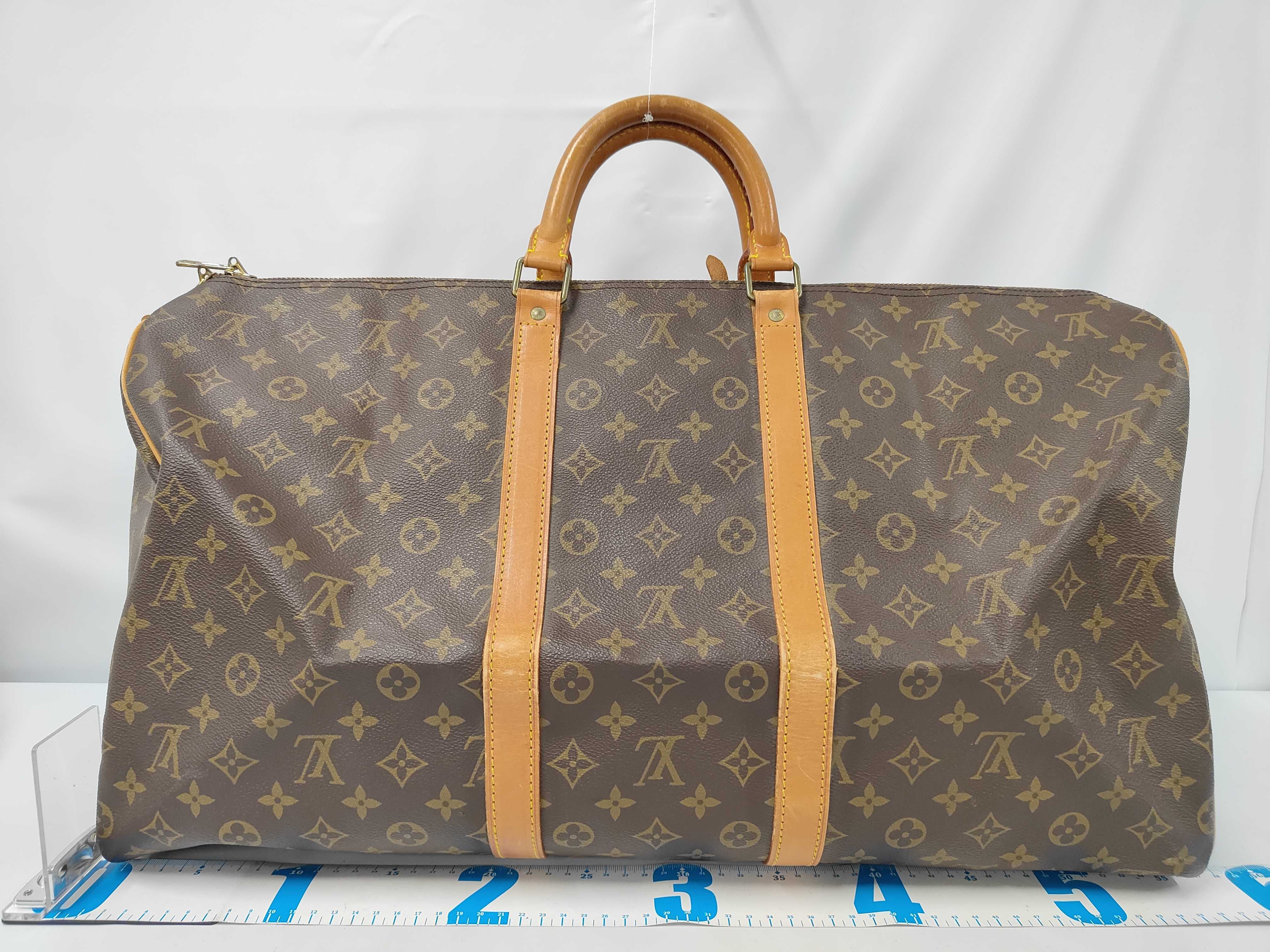 Monogram M41414 Keepall Bandoulière 55 Boston Bag — view 2