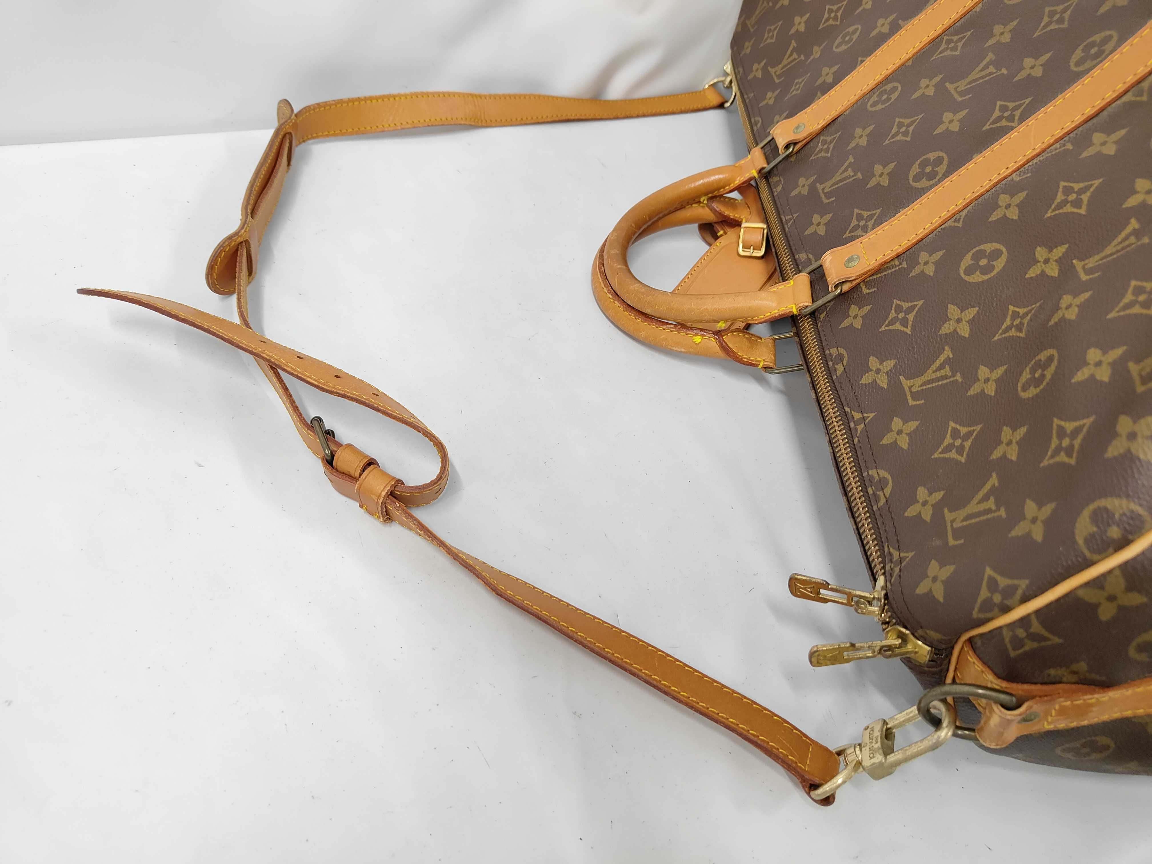 Monogram M41414 Keepall Bandoulière 55 Boston Bag — view 5
