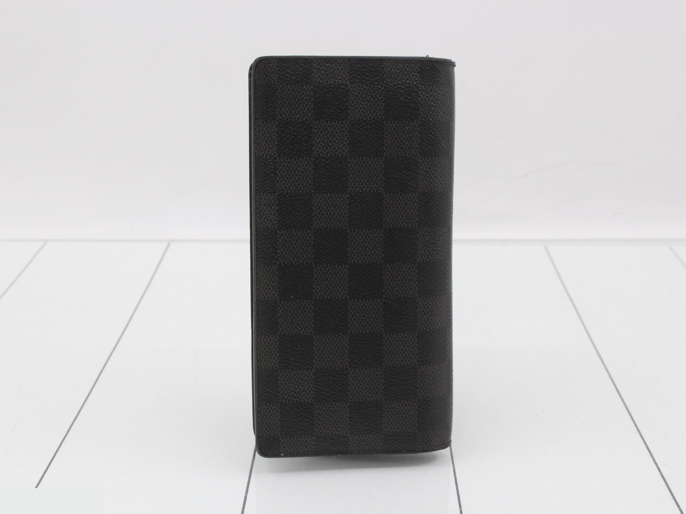 Damier Graphite Portefeuille Brazza — view 2