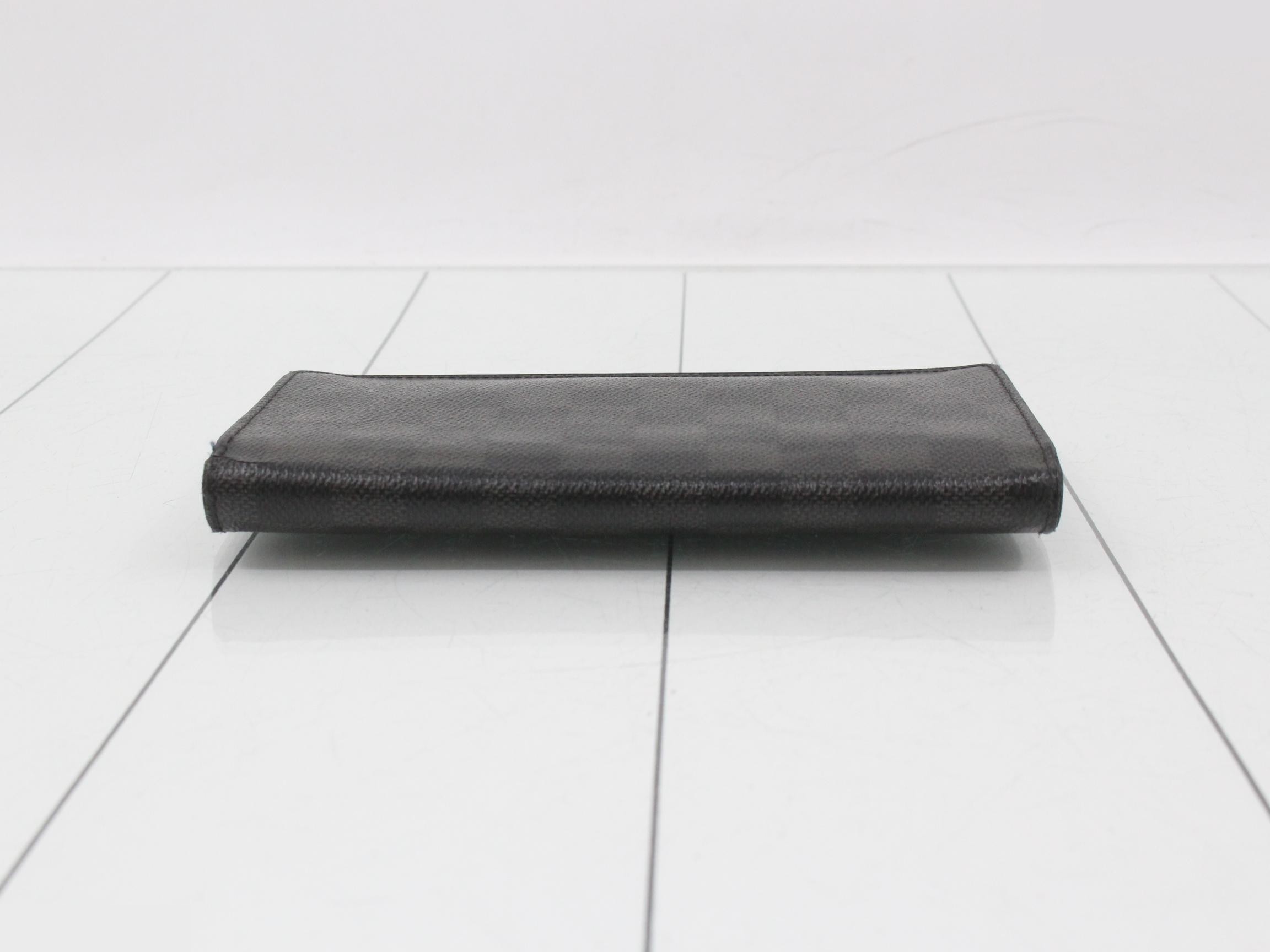 Damier Graphite Portefeuille Brazza — view 3
