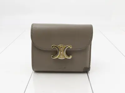 Bi-fold Wallet Small Flap Wallet Triomphe