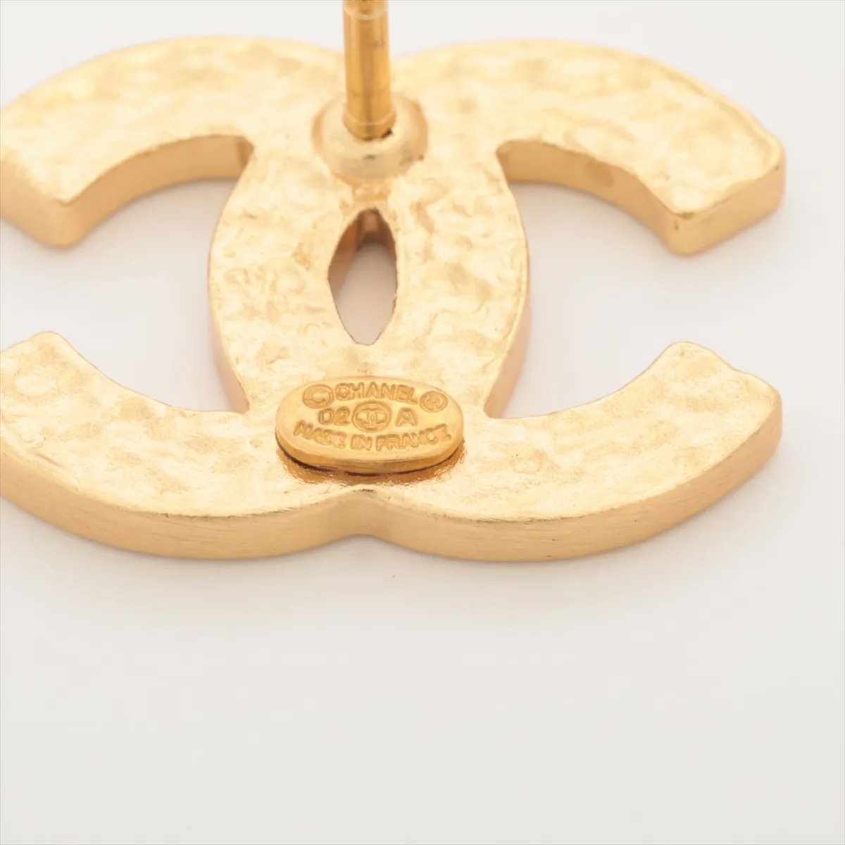 Coco Mark 02A Pin Brooch GP Gold x Black — view 4