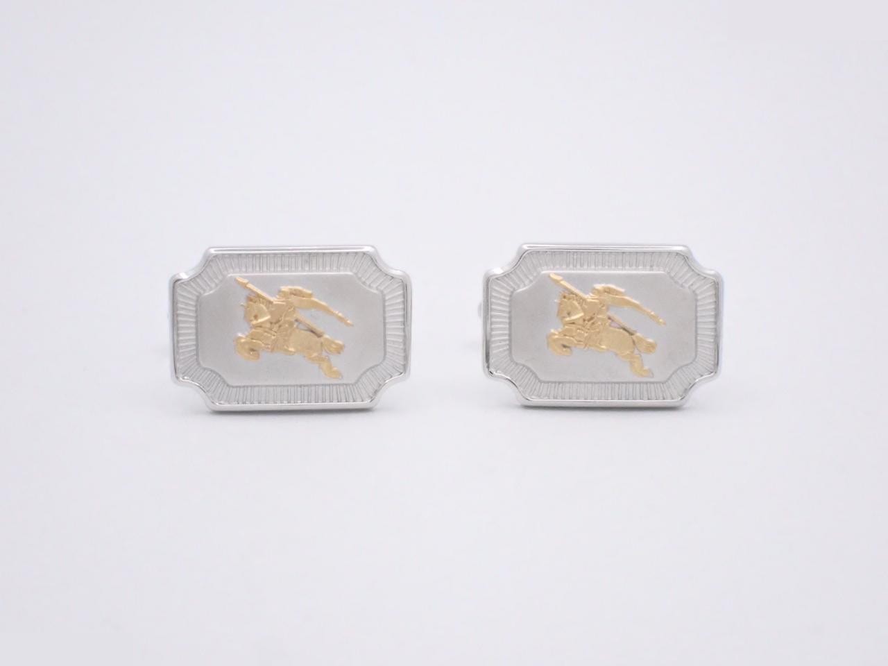 Cufflinks, tie clips, and case. — view 2