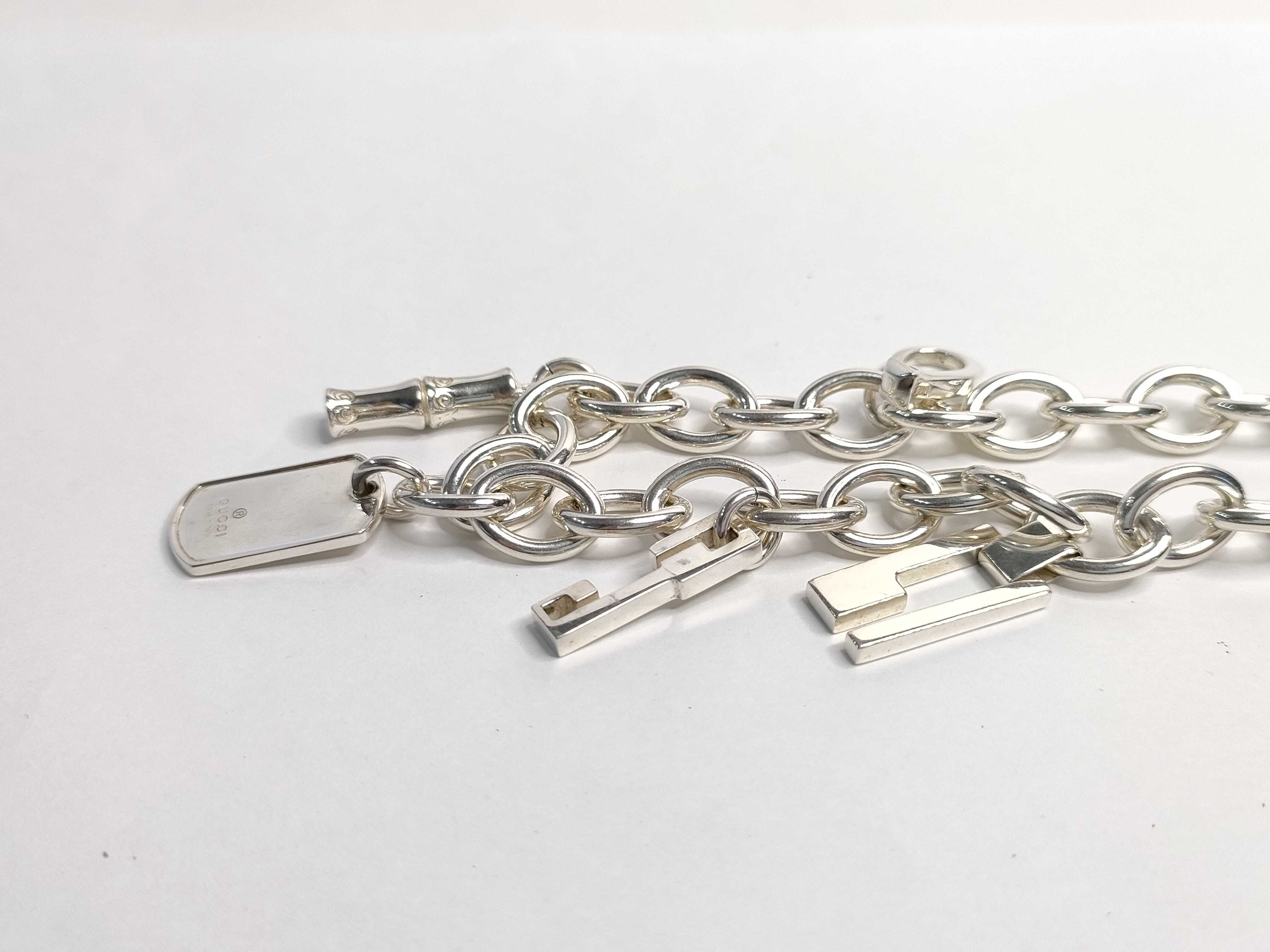 5-Charm Necklace, SV925 (Sterling Silver) — view 3
