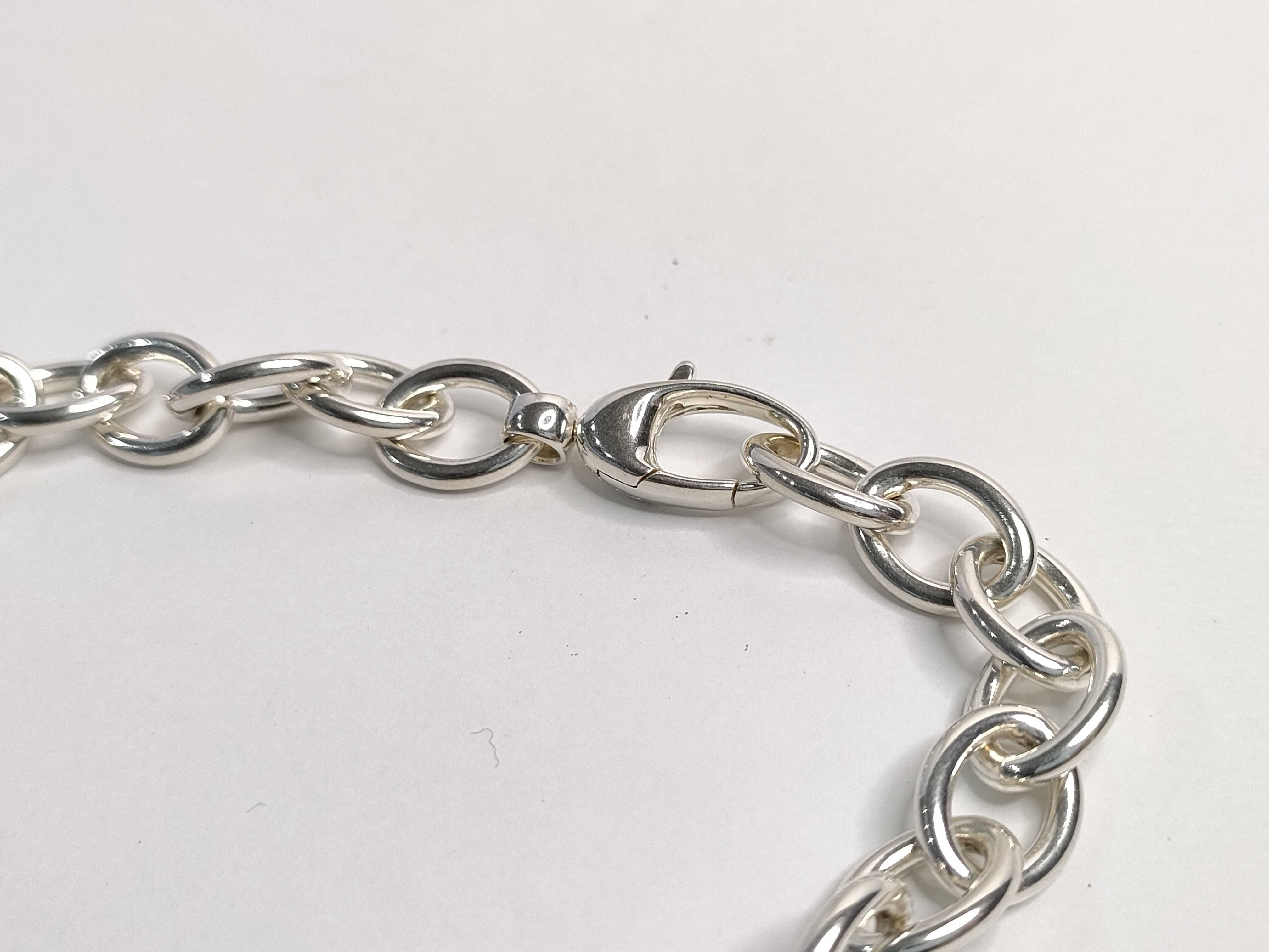 5-Charm Necklace, SV925 (Sterling Silver) — view 4