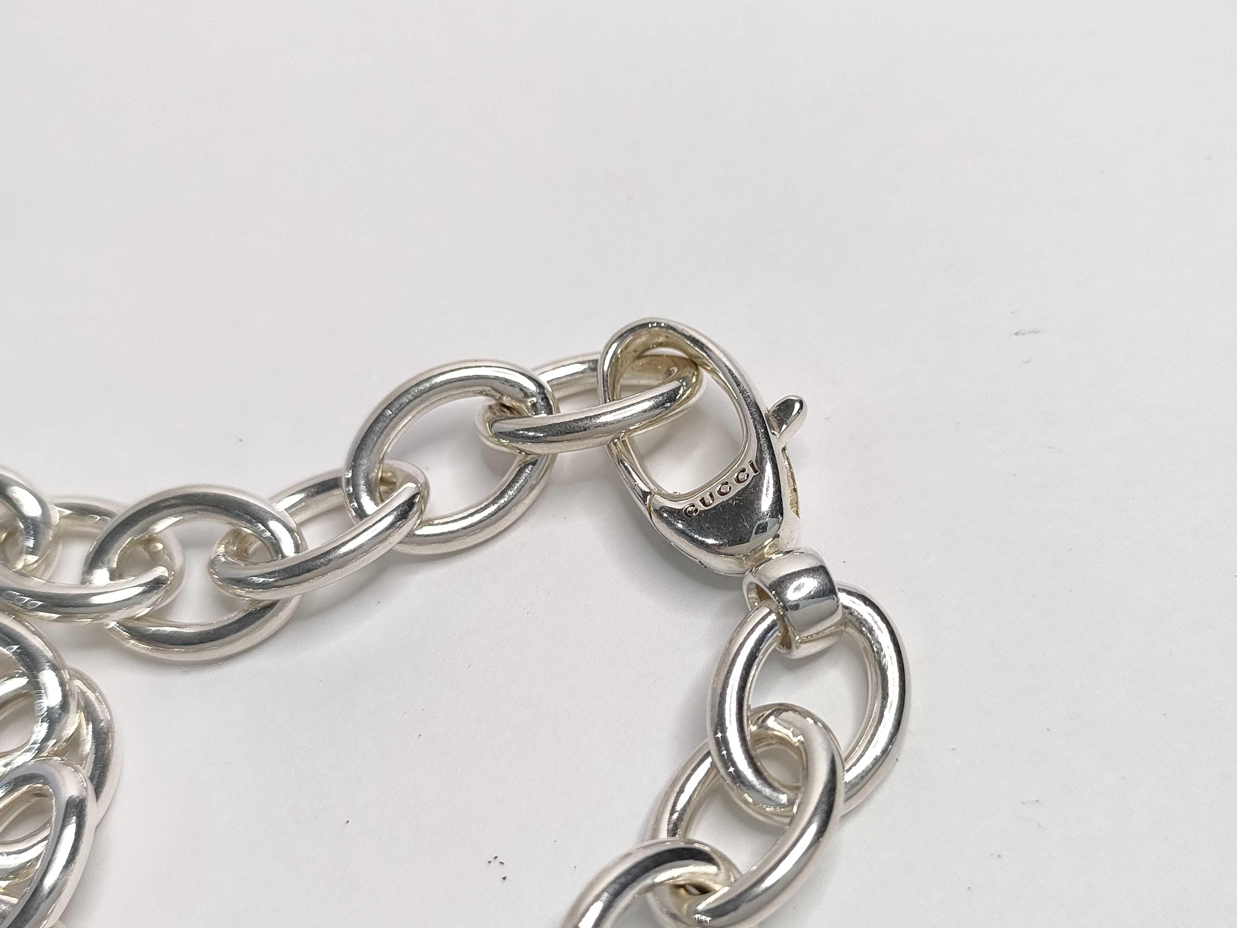 5-Charm Necklace, SV925 (Sterling Silver) — view 7