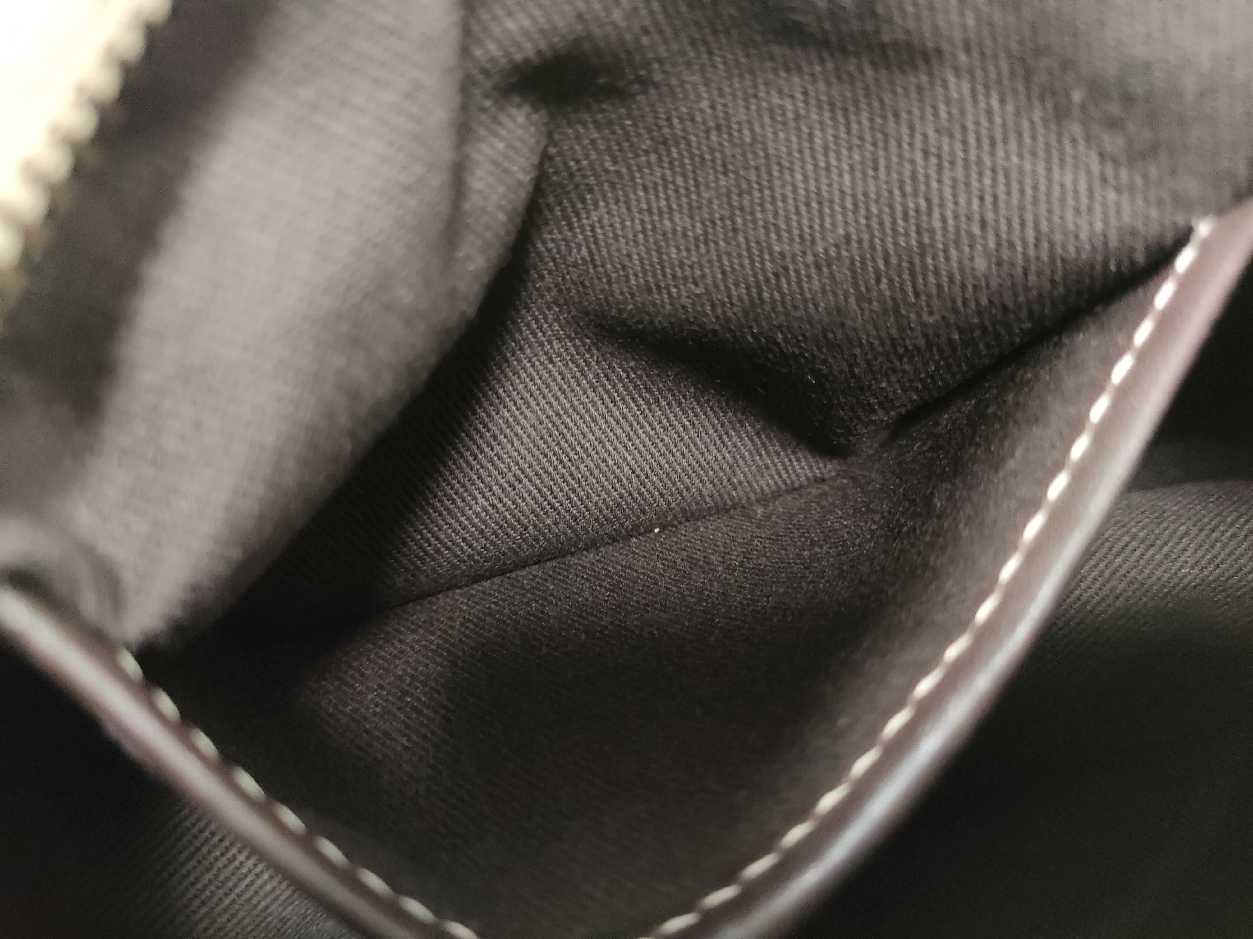 One-Shoulder Hobo Macadam Handbag — view 12