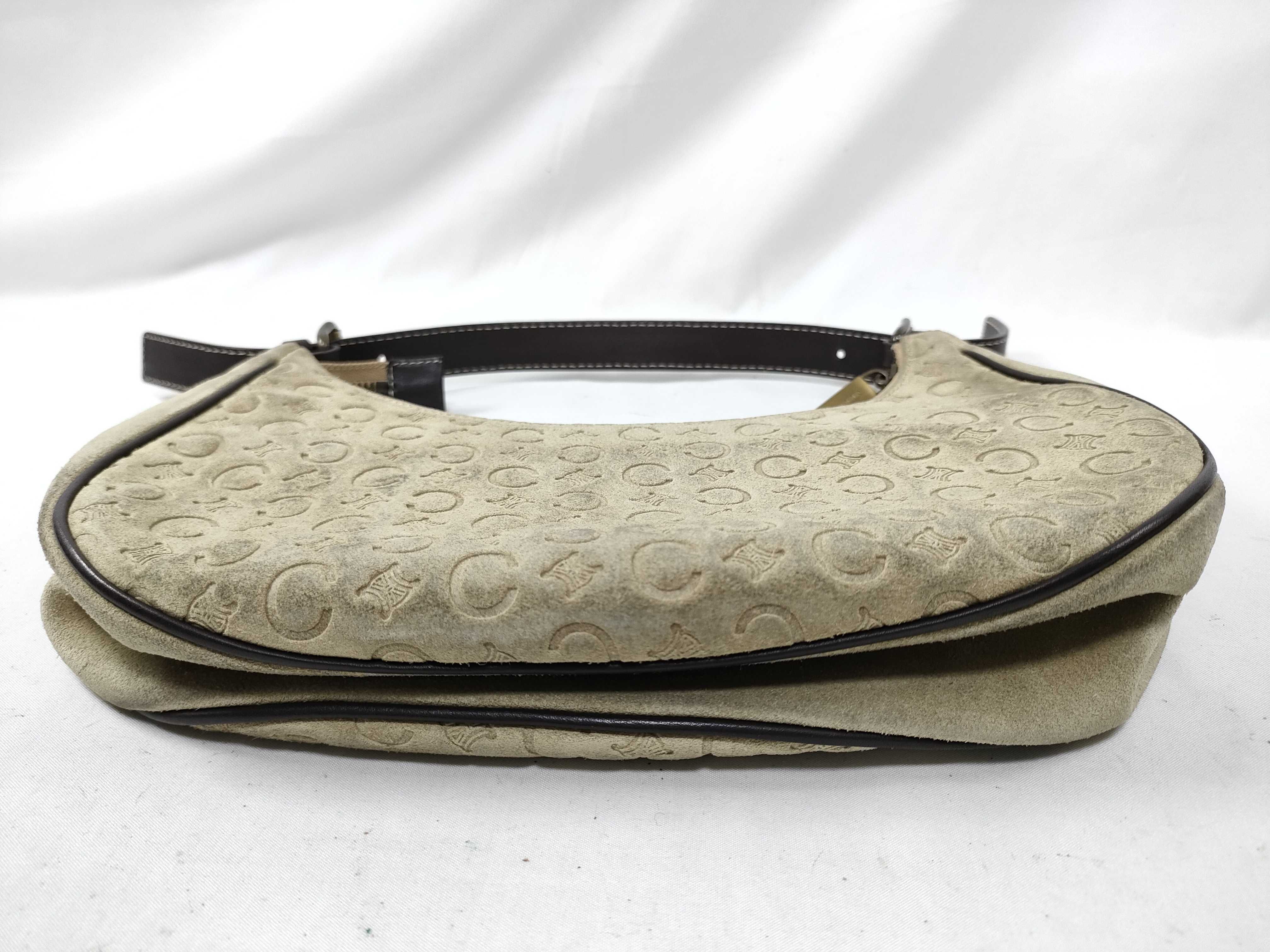 One-Shoulder Hobo Macadam Handbag — view 3