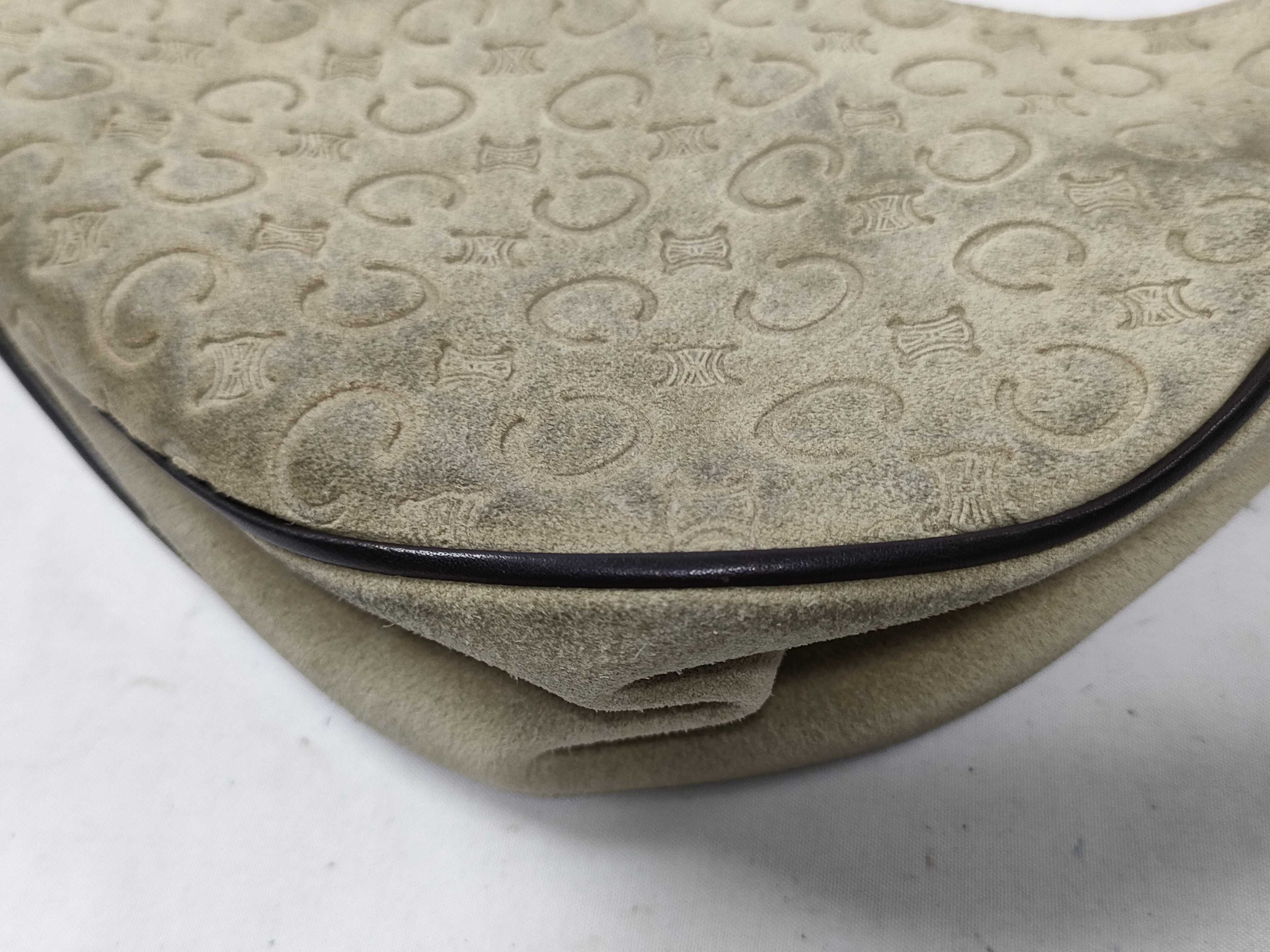One-Shoulder Hobo Macadam Handbag — view 4