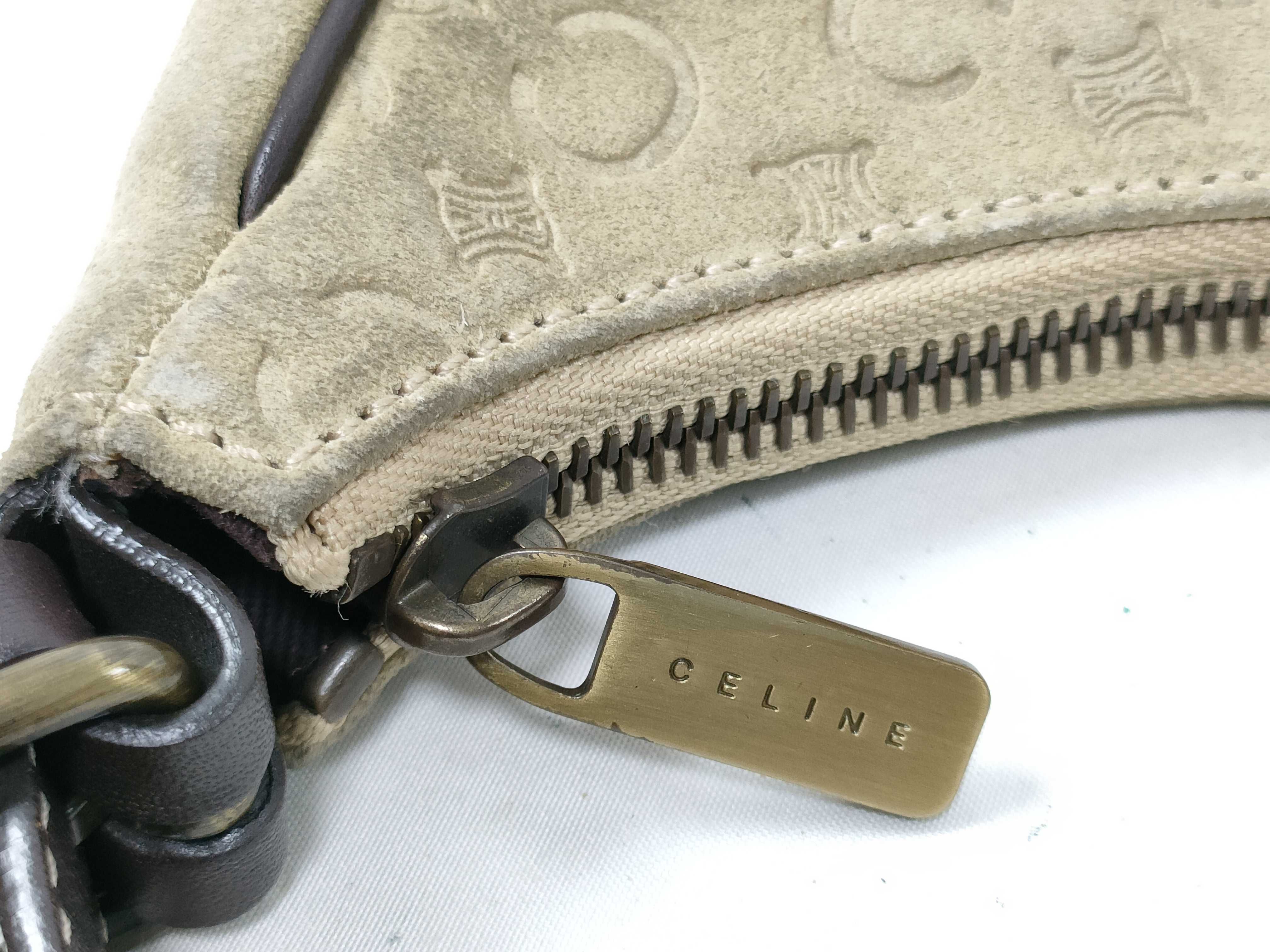 One-Shoulder Hobo Macadam Handbag — view 9