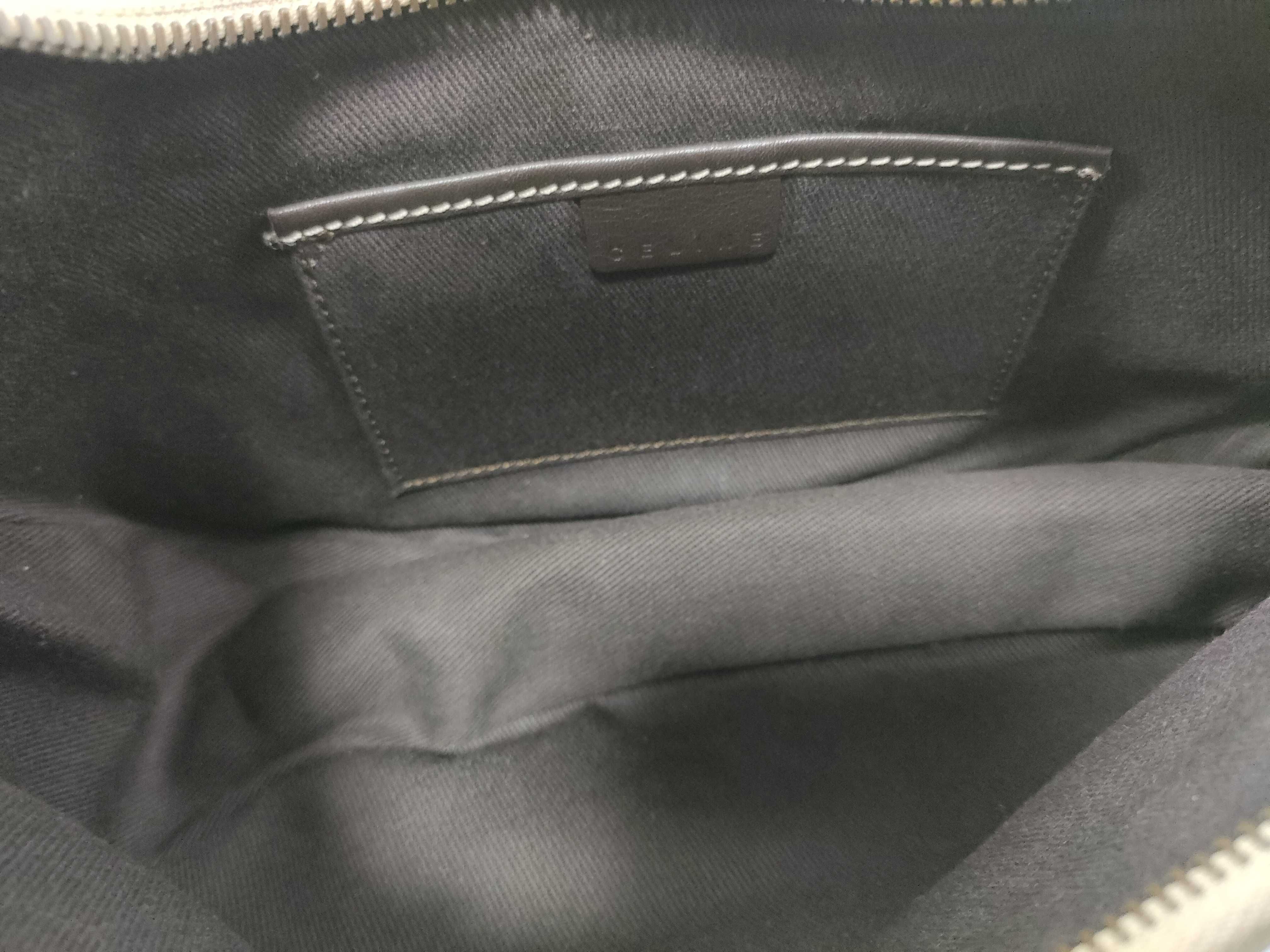 One-Shoulder Hobo Macadam Handbag — view 10