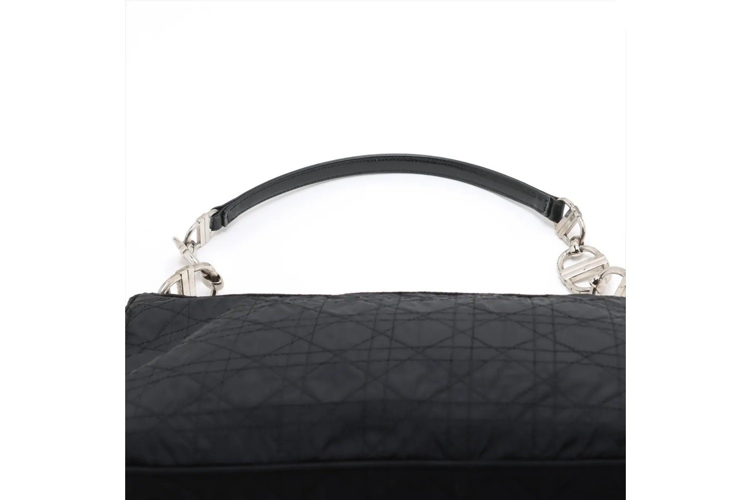 Cannage Leather Chain Shoulder Bag — view 5