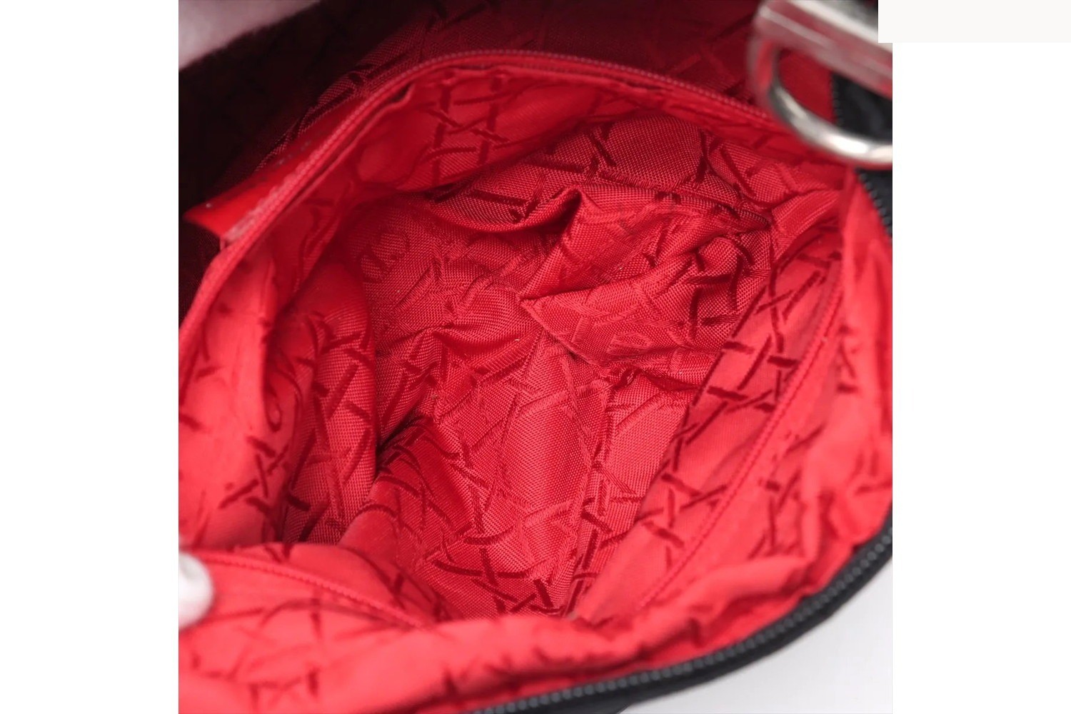 Cannage Leather Chain Shoulder Bag — view 7