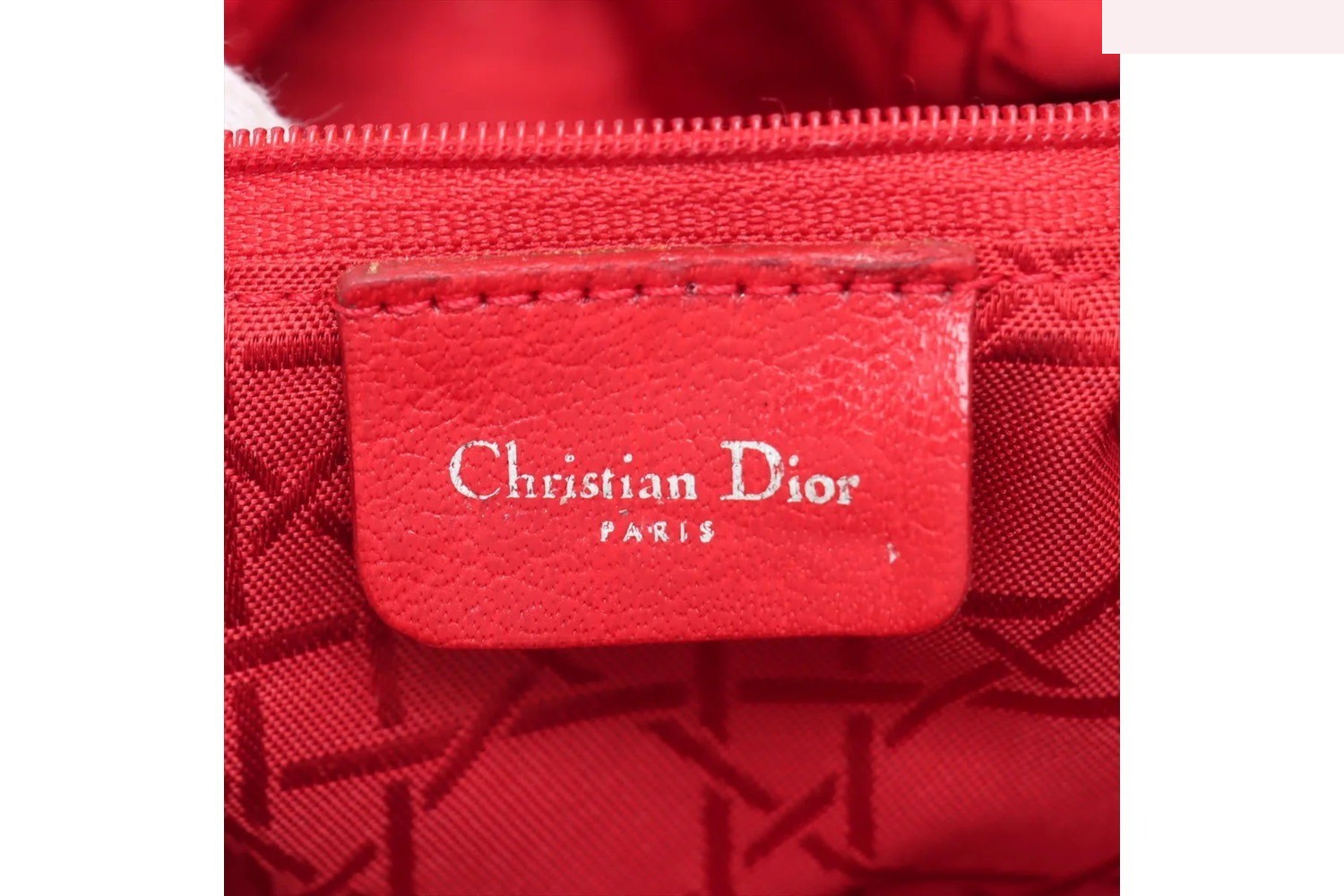Cannage Leather Chain Shoulder Bag — view 8