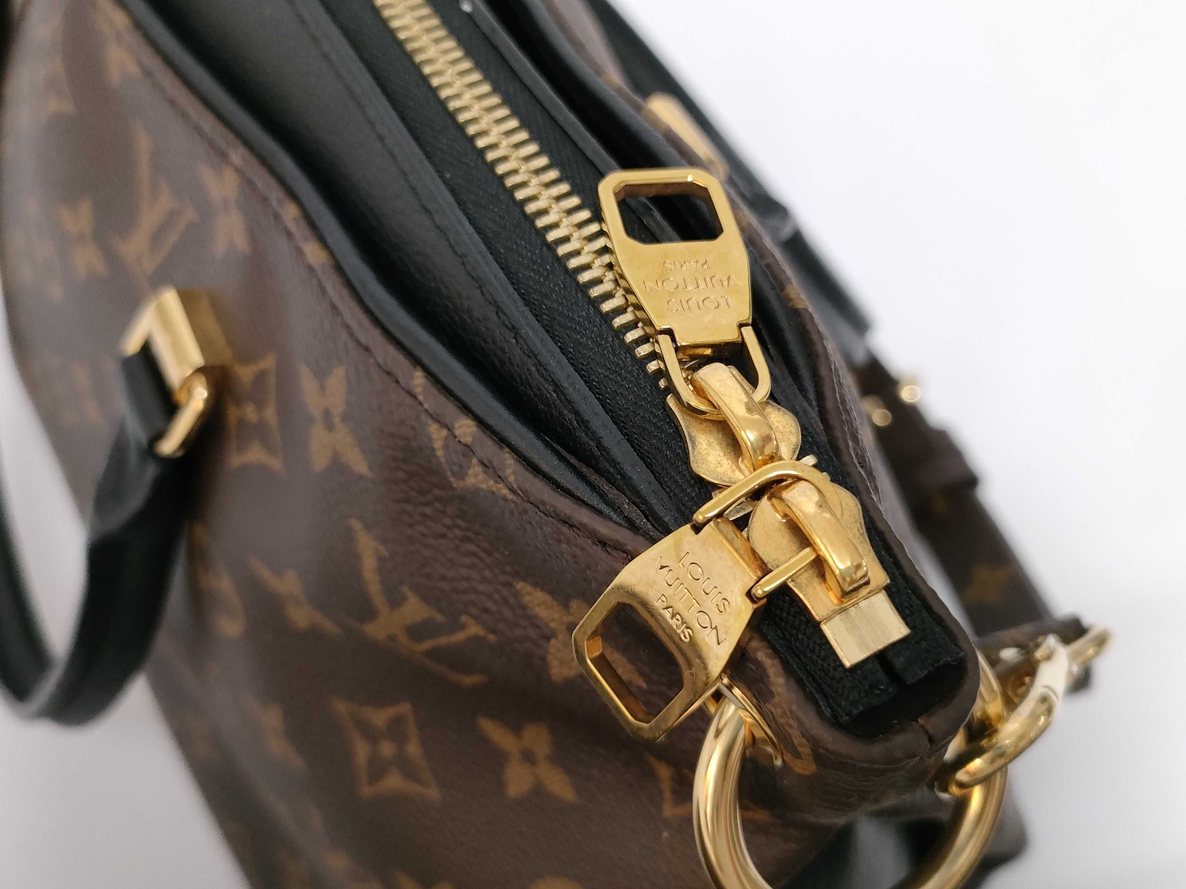 Monogram Louis Vuitton Monogram Pallas Chain Black M42756 Handbag — view 8