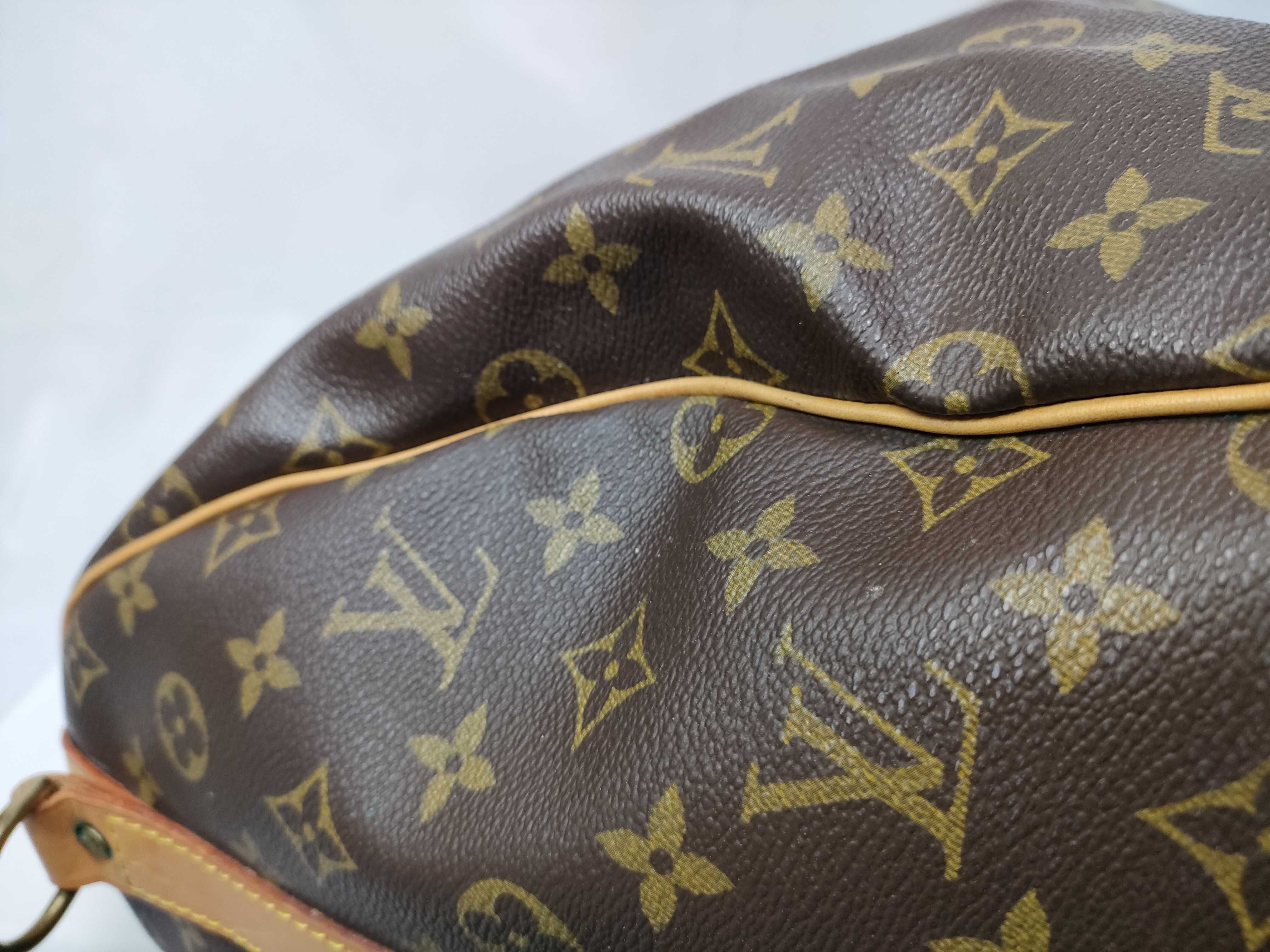 Monogram Keepall Bandoulière 55 M41414 TH1924 Brown Boston Bag — view 9