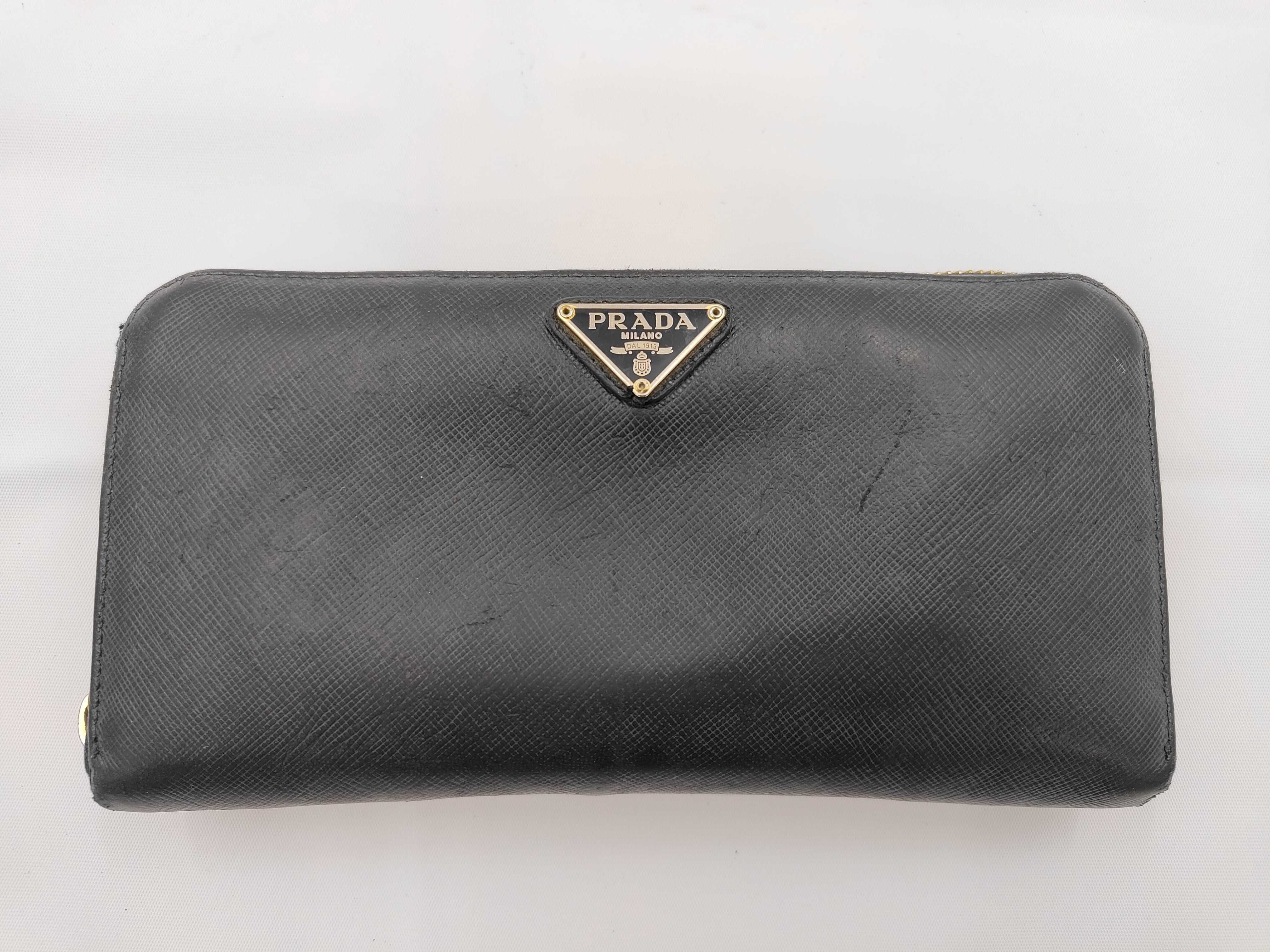 Saffiano Zip-Around Long Wallet