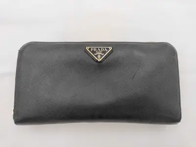 Saffiano Zip-Around Long Wallet