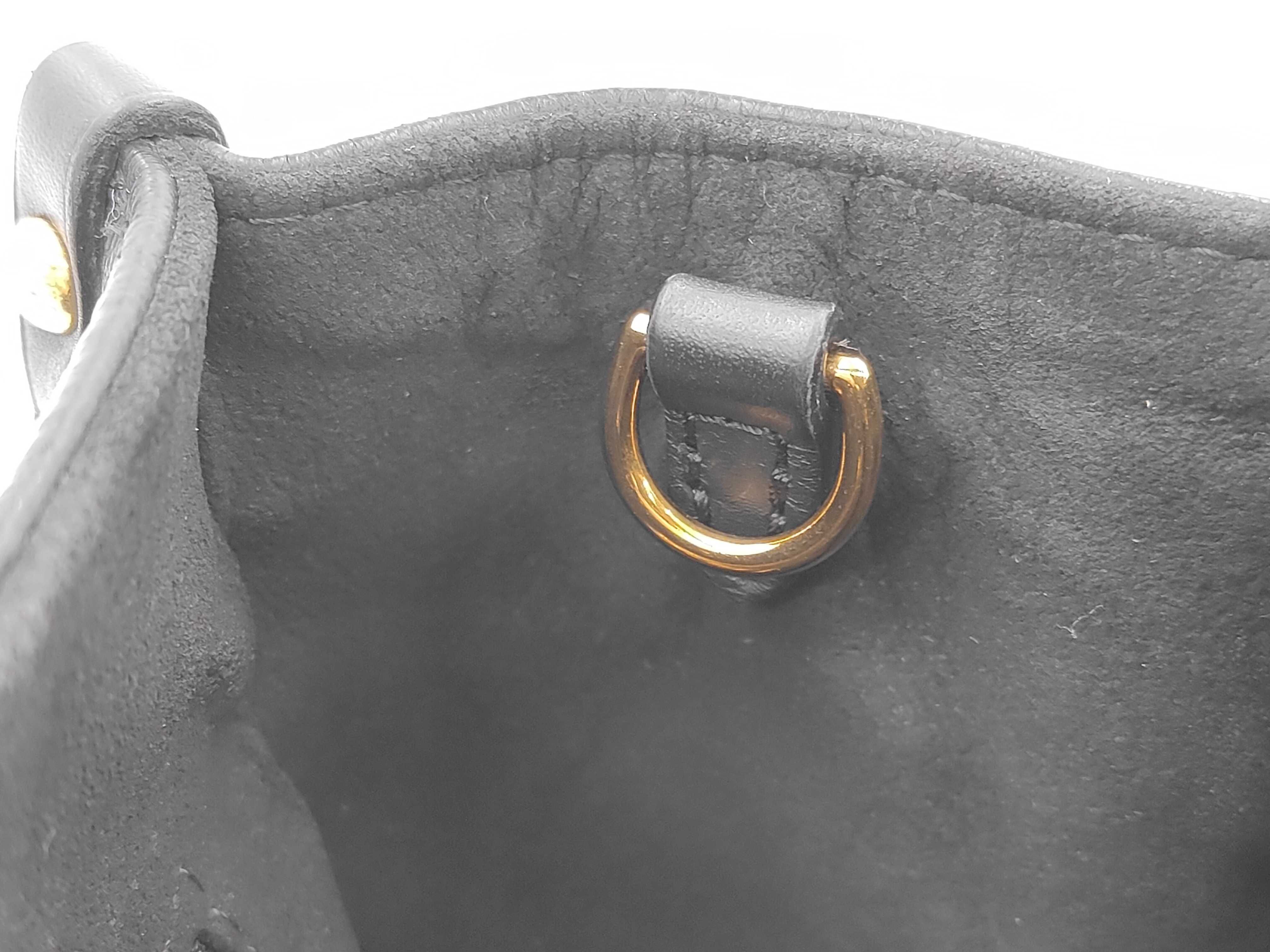 Empreinte OnTheGo PM IC Tag Black Gold Hardware with Studs Handbag — view 11