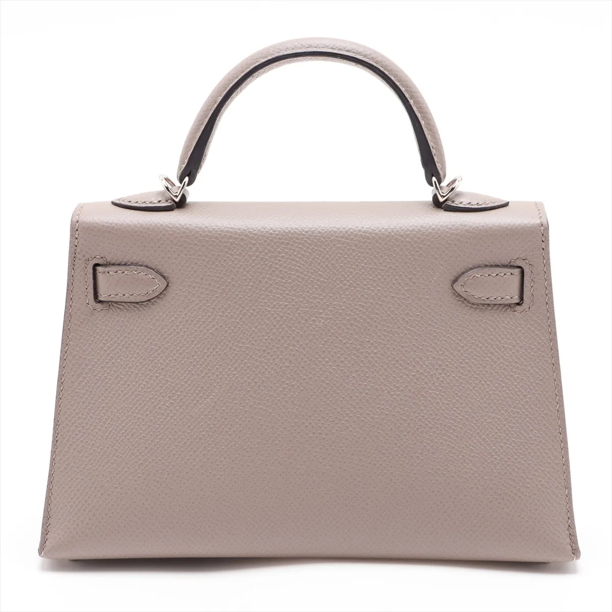 [Individually packaged] Hermes Mini Kelly 2 20 Sellier Veau Epsom Gris Asphalt Silver Hardware A: 2017 — view 2
